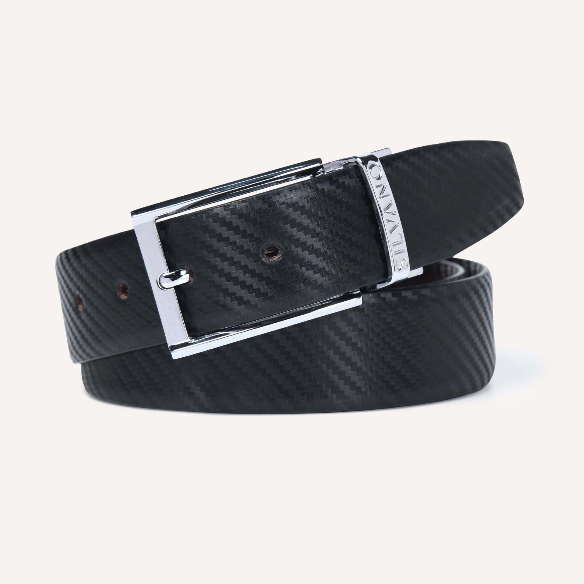 GUARDIAN GIRDLE FORMAL REVERSIBLE BELT - BLACK/BROWN