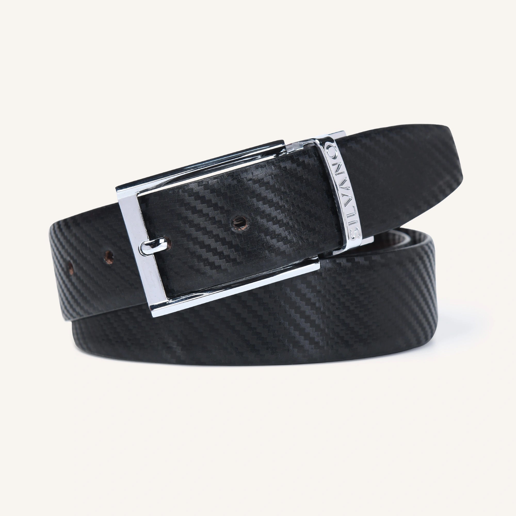 GUARDIAN GIRDLE FORMAL REVERSIBLE BELT - BLACK/BROWN