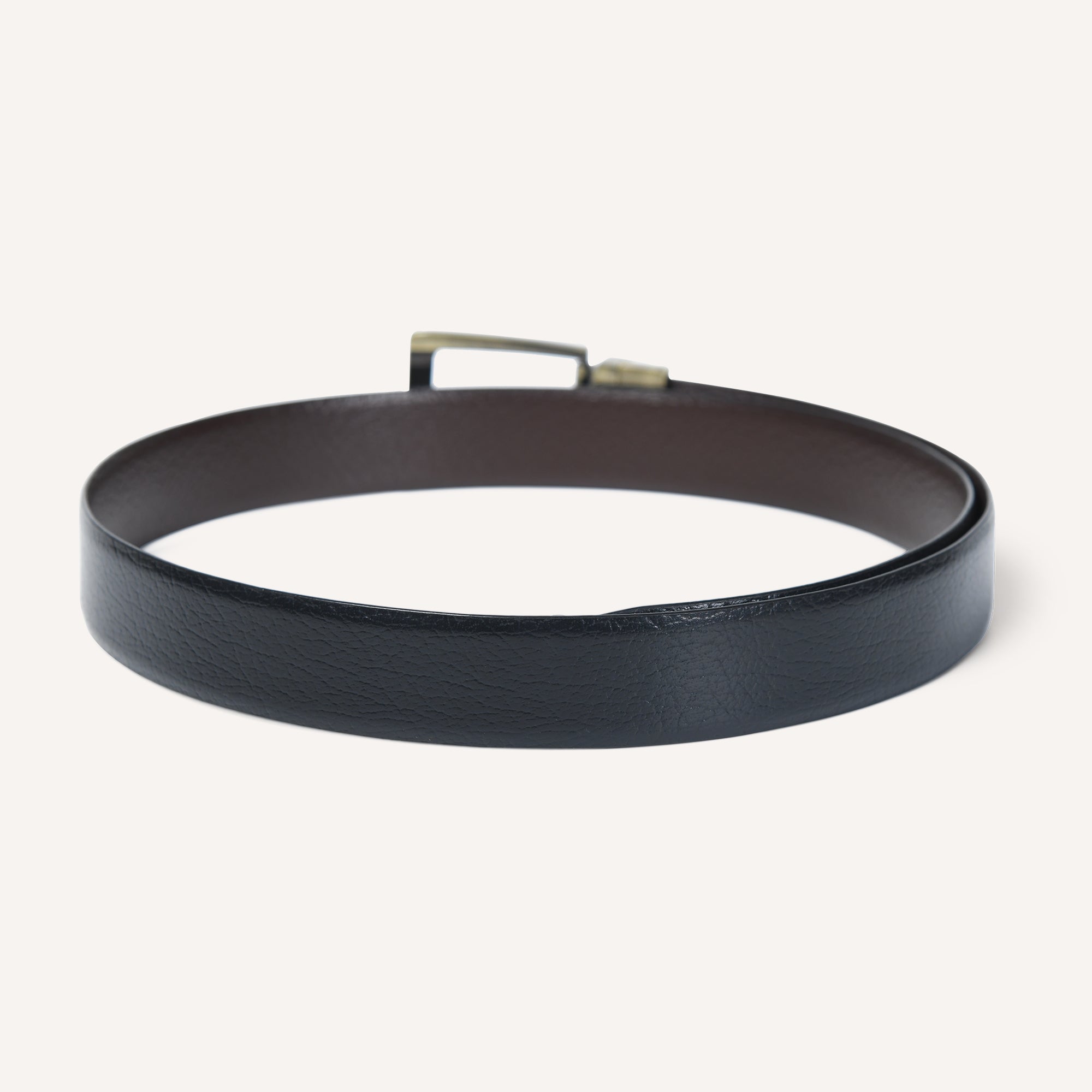 TRIUMPH CINCH FORMAL REVERSIBLE BELT - BLACK/DARK BROWN