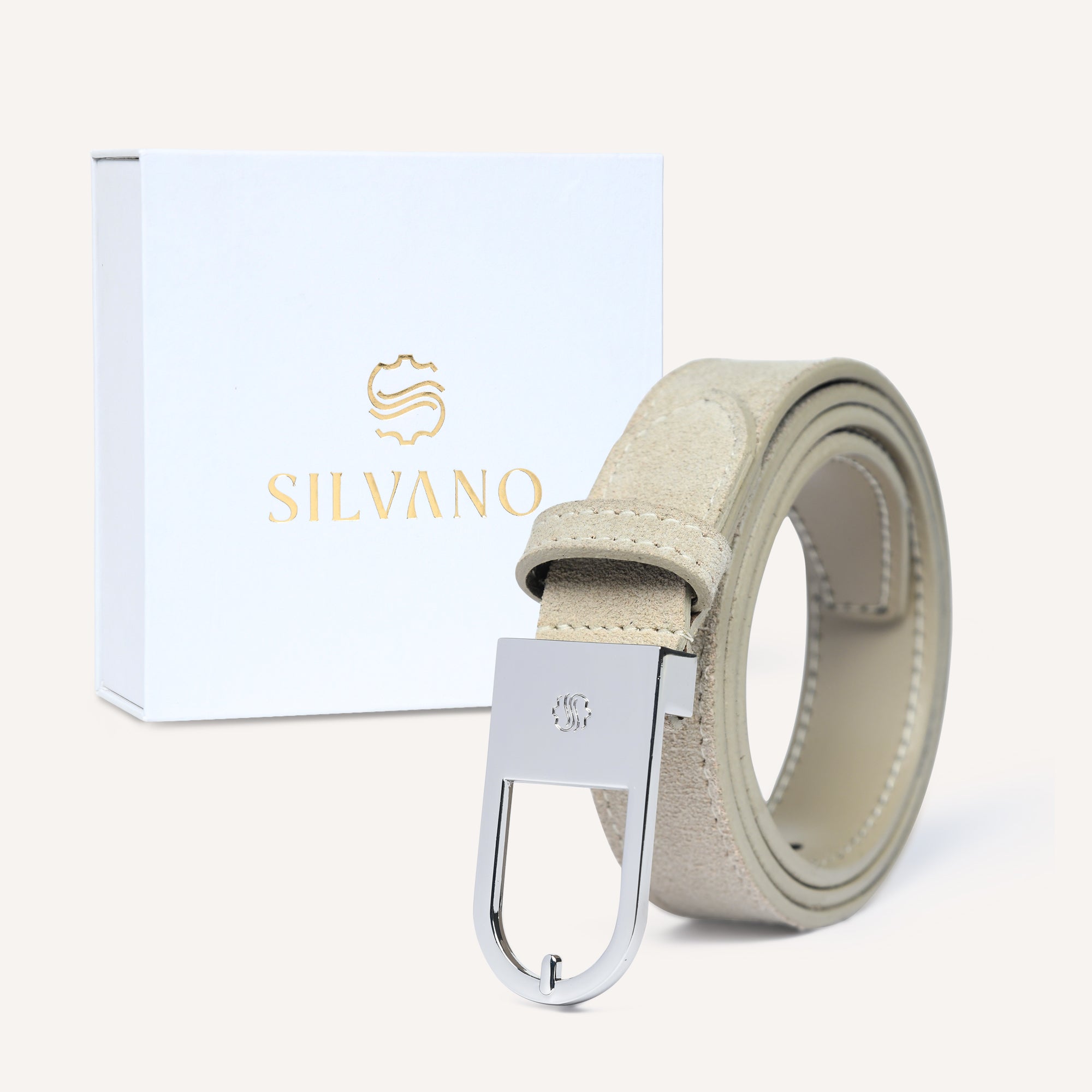 VITTORIO Belt FOR MEN – BEIGE