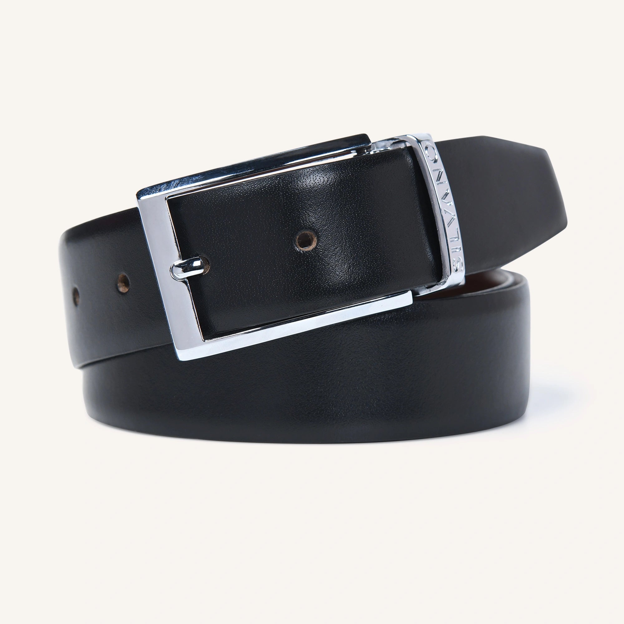 MAVERICK BELT FORMAL REVERSIBLE BELT - BLACK/BROWN