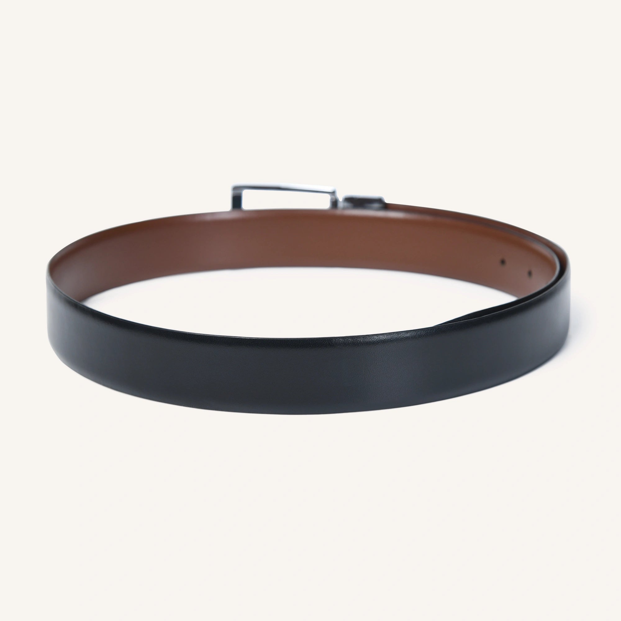 MAVERICK BELT FORMAL REVERSIBLE BELT - BLACK/BROWN