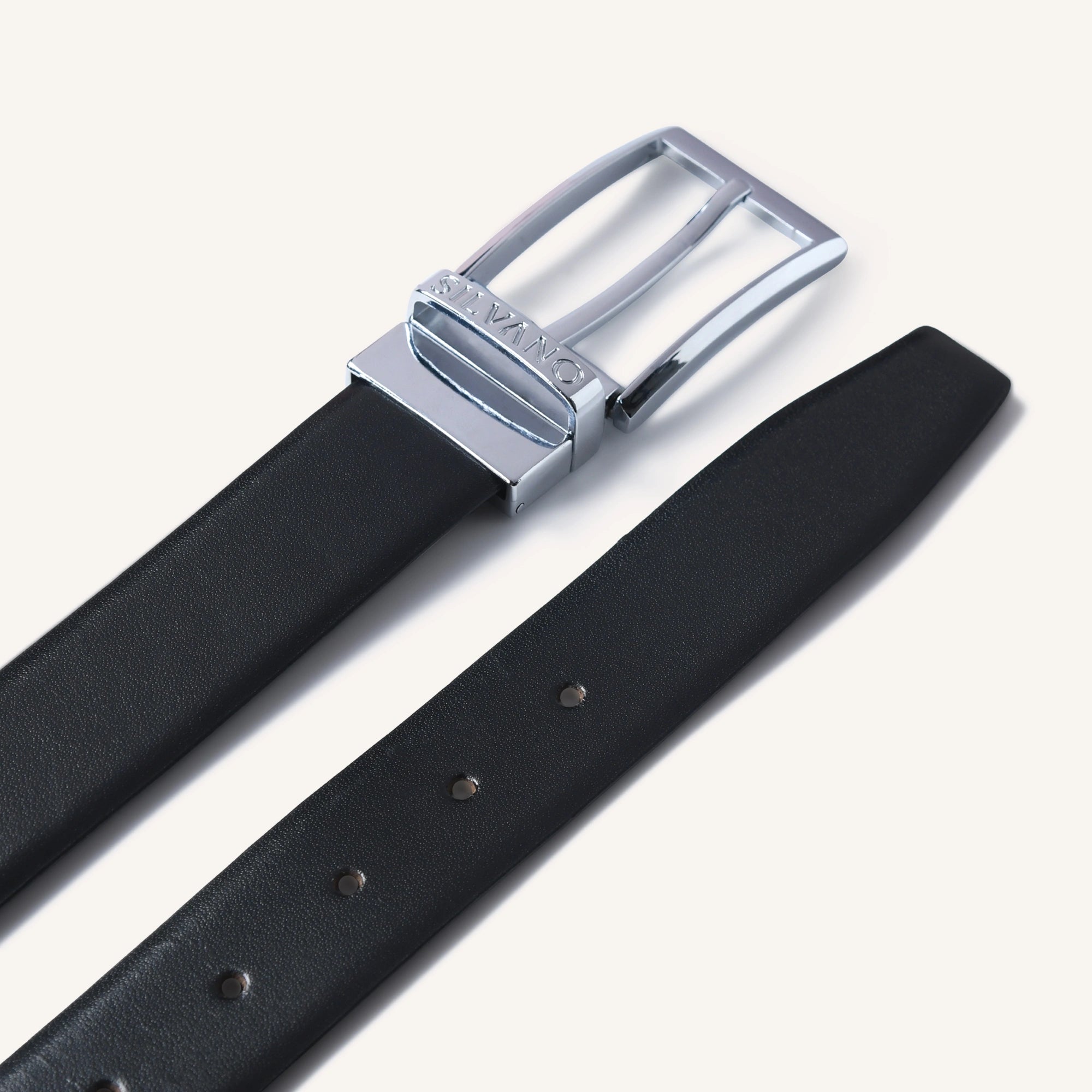 MAVERICK BELT FORMAL REVERSIBLE BELT - BLACK/BROWN