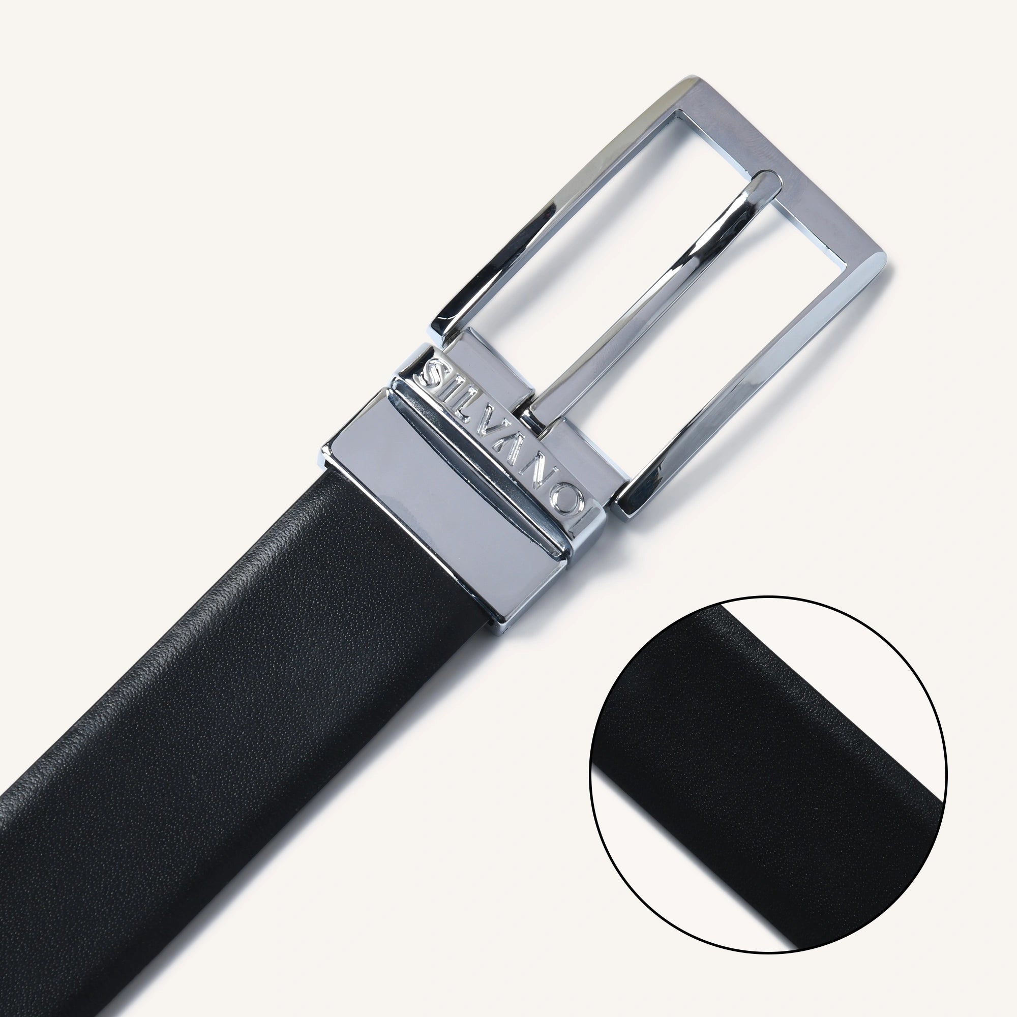 MAVERICK BELT FORMAL REVERSIBLE BELT - BLACK/BROWN