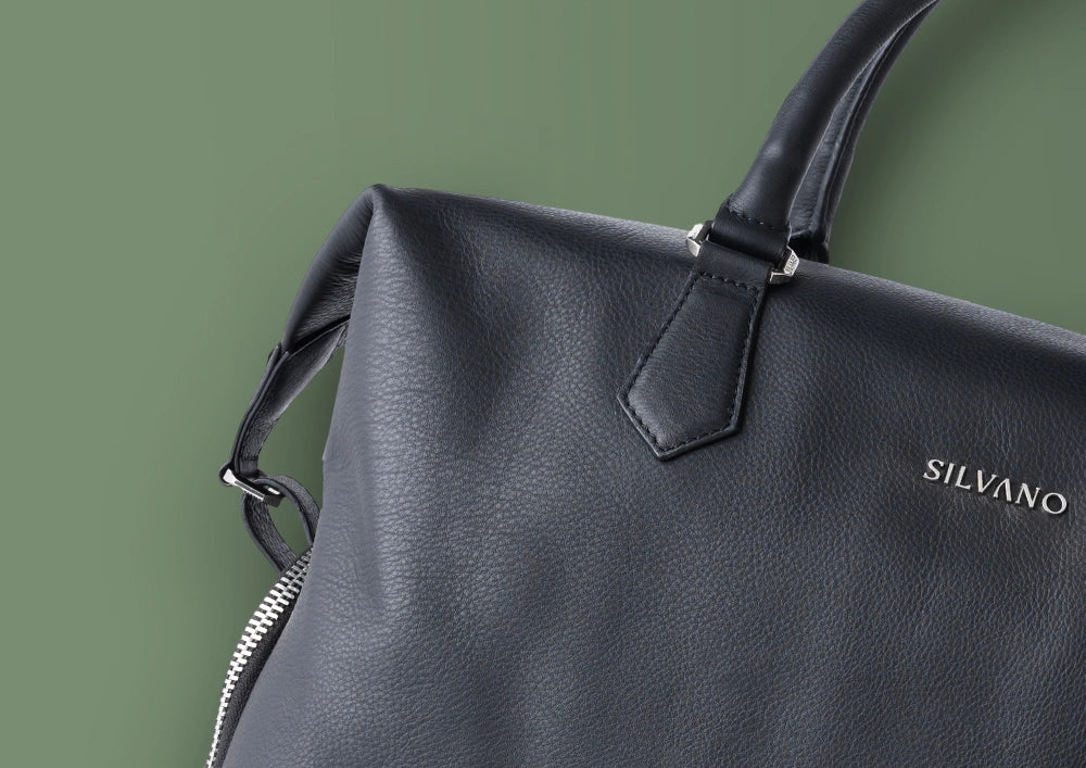 gear grip weekender duffle bag - black leather duffle bag