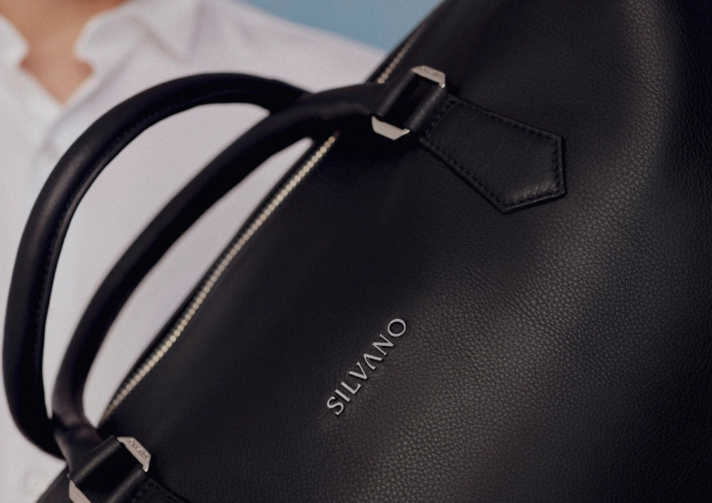 gear grip weekender duffle bag - black leather duffle bag
