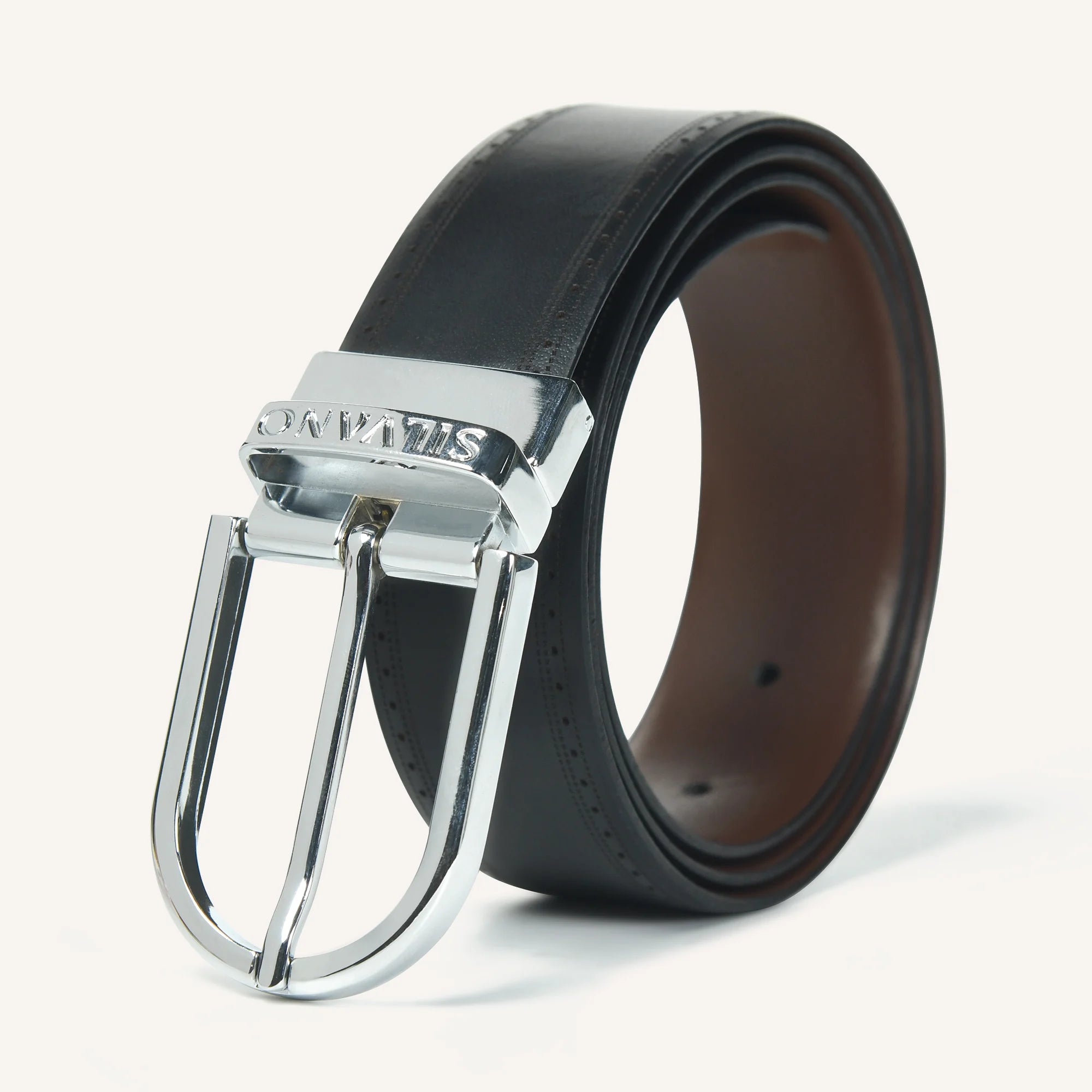 Brogue Leather Belt