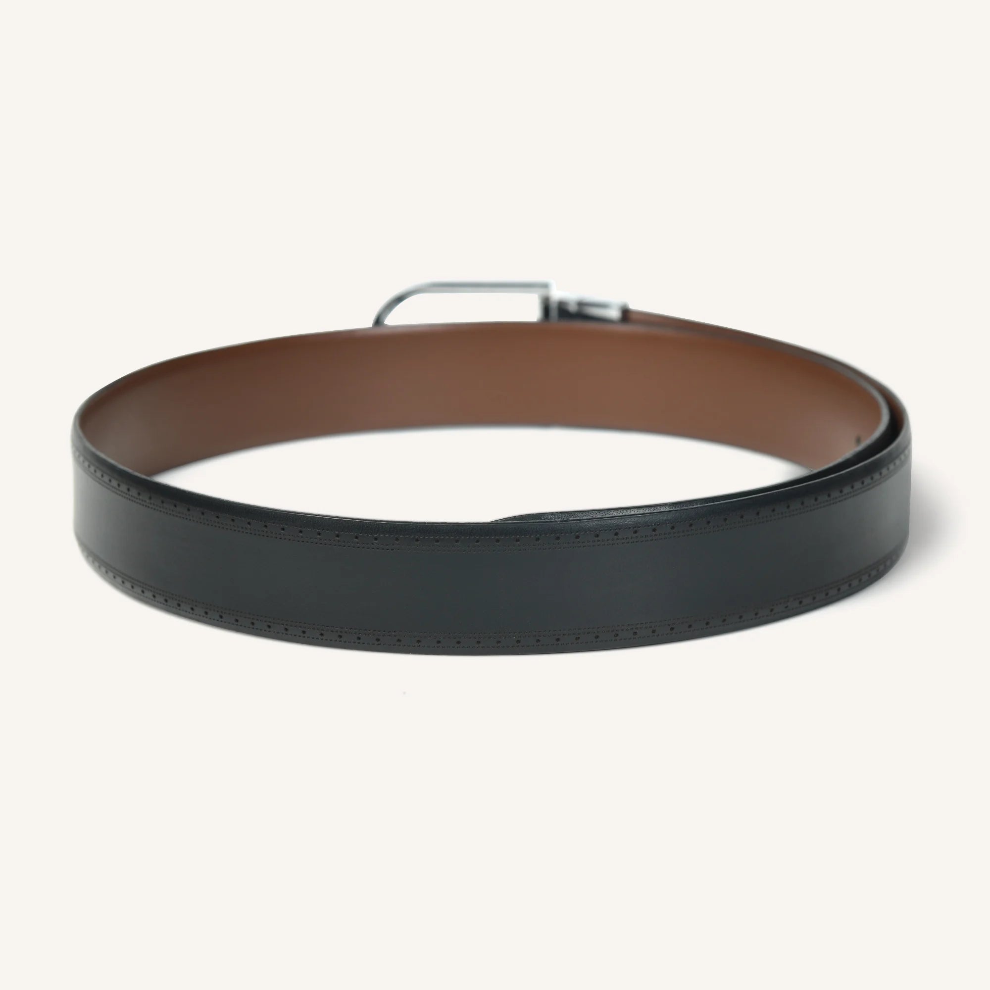 Brogue Leather Belt