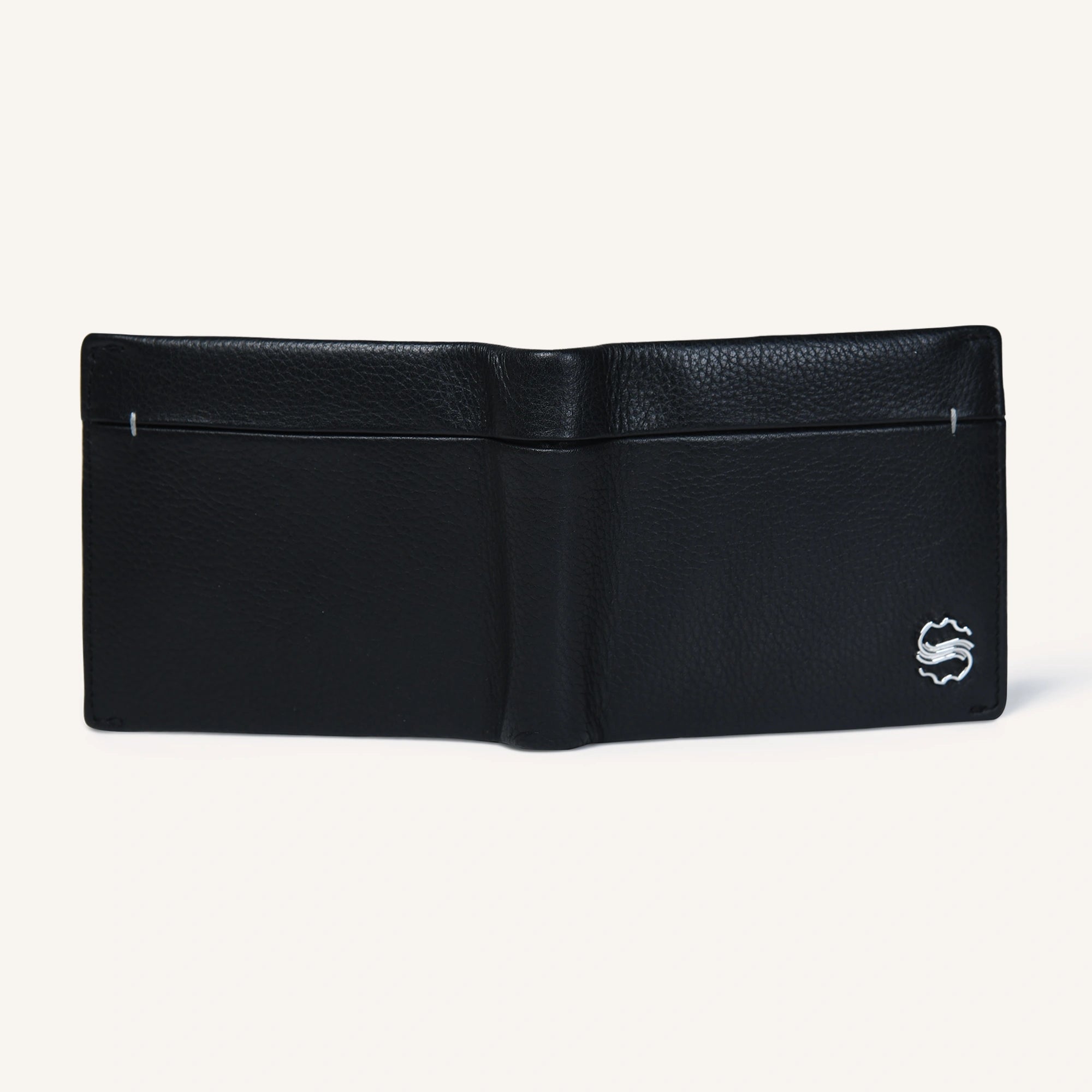silvano fold flex wallet - black leather wallet