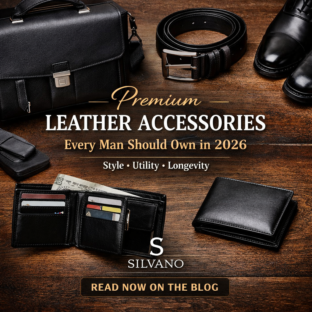 Premium Leather Accessories Every Man Should Own in 2026