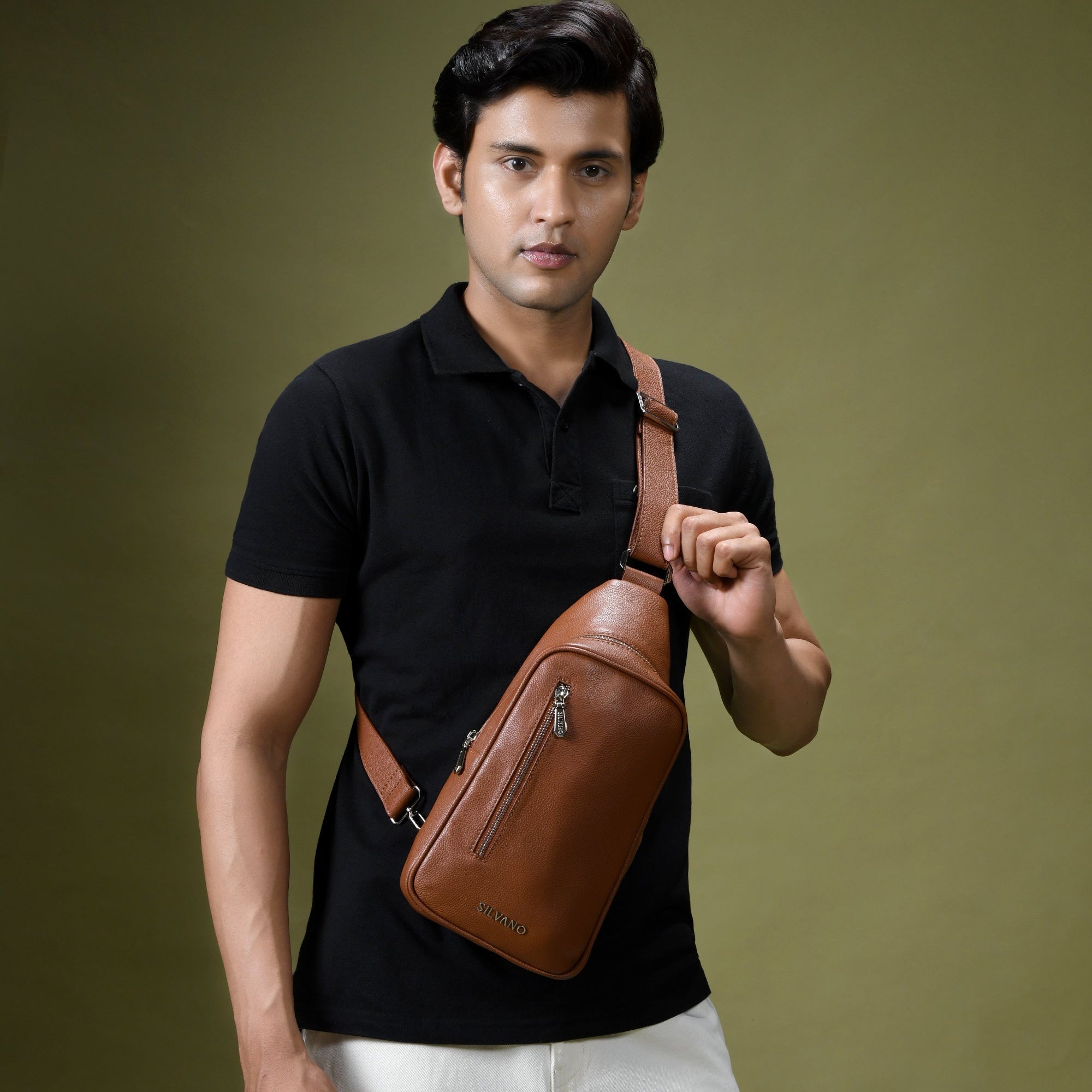 AXIS BODYPACK FOR MEN - TAN