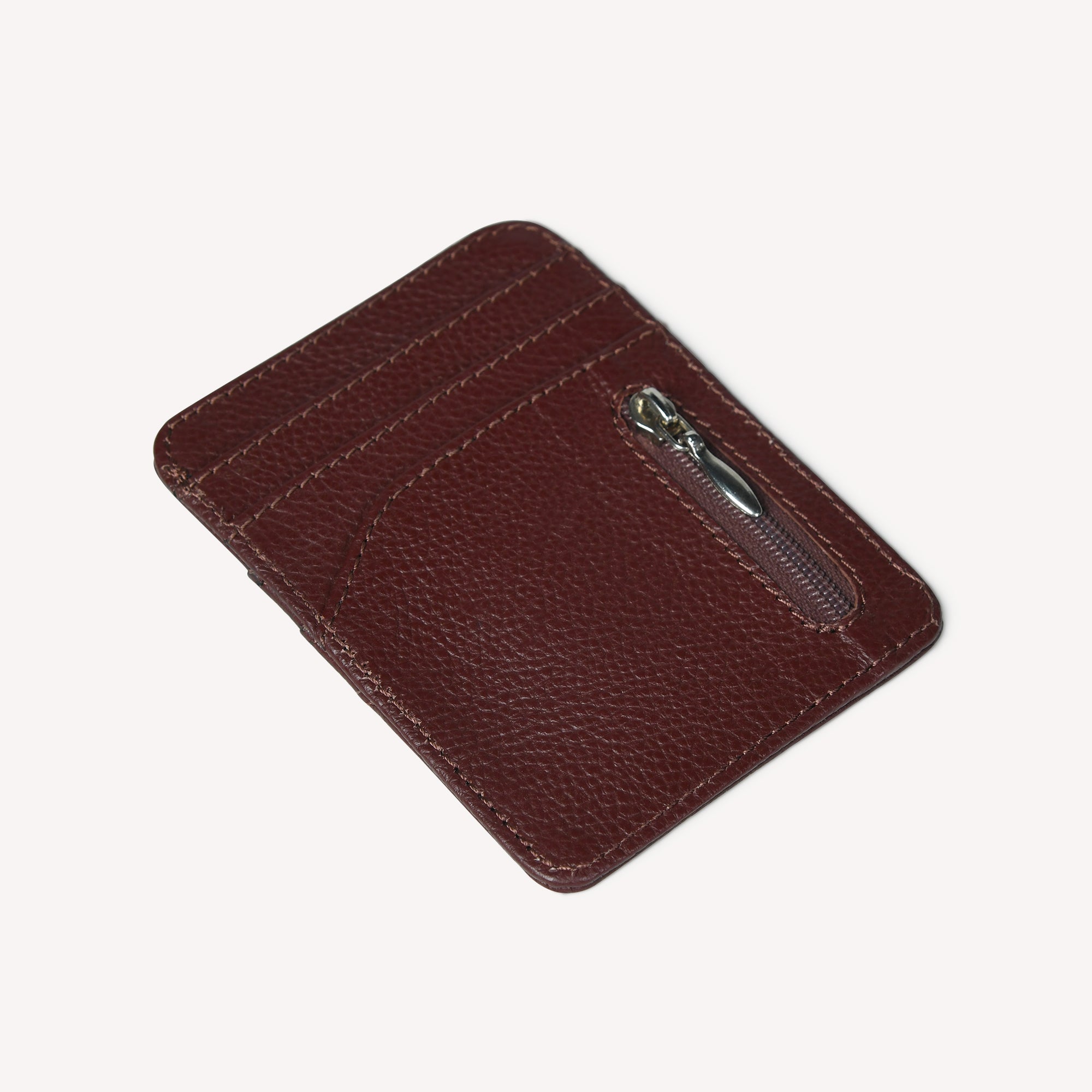 SIENA CARD HOLDER FOR MEN - Dark Brown