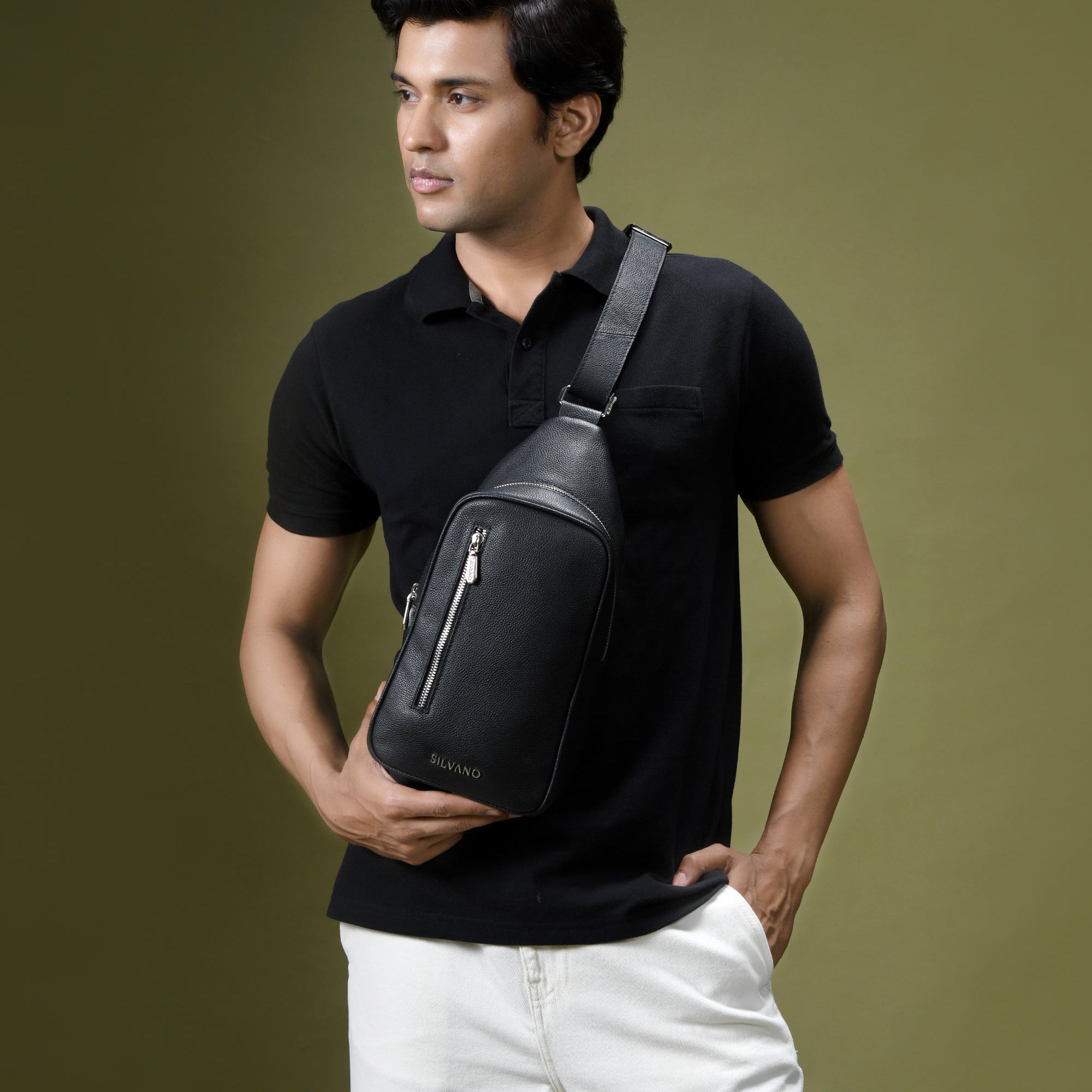 AXIS BODYPACK FOR MEN - Black