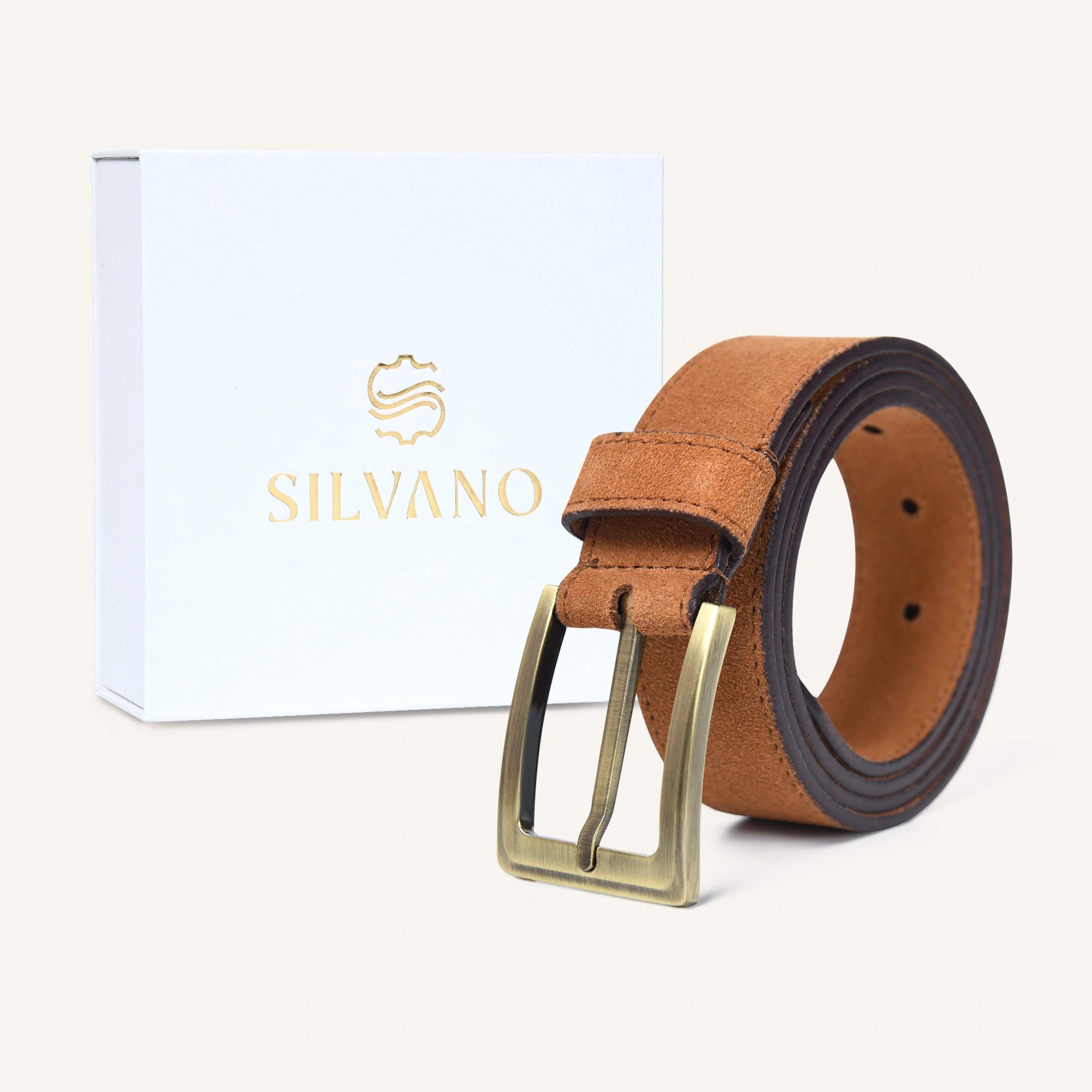 RANGER RIDGE SUEDE BELT - TAN