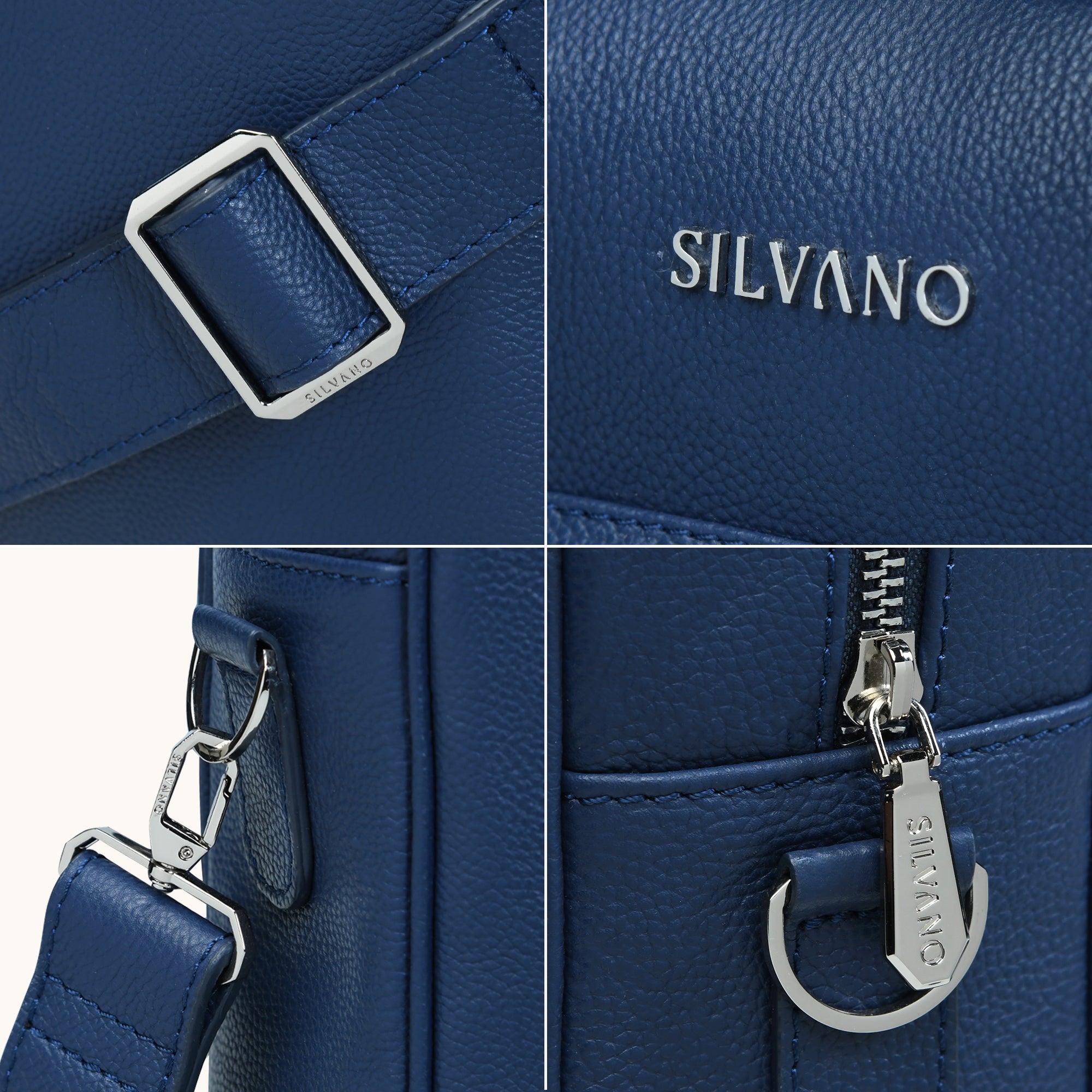 VERO LAPTOP BAG FOR MEN - NAVY BLUE