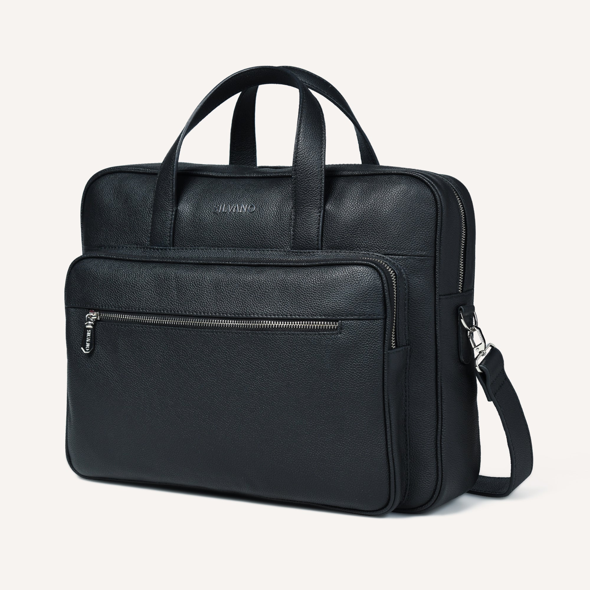 VERO LAPTOP BAG FOR MEN - BLACK