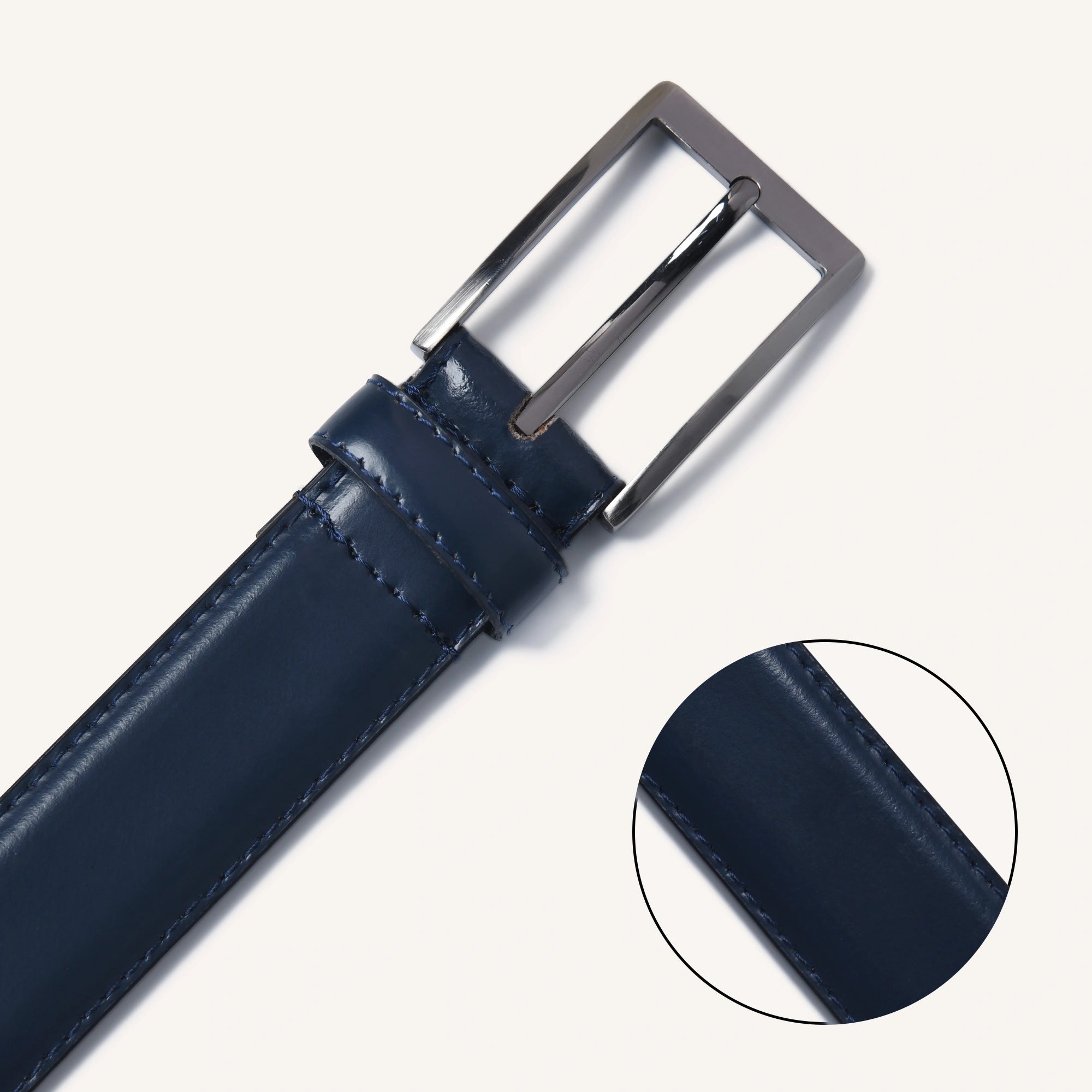 DAVIS DRESS PROFILE BELT - NAVY BLUE