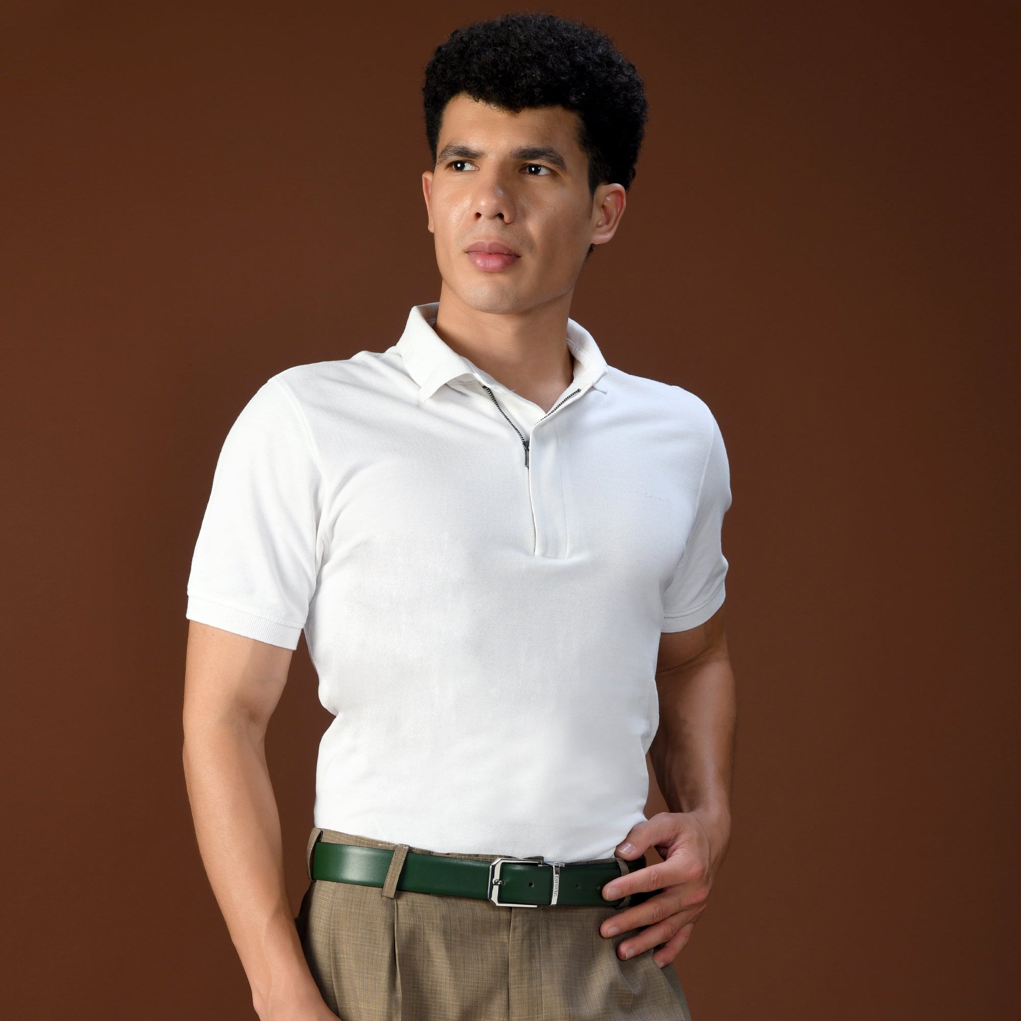 MIDNIGHT LEDGER Belt FOR MEN – EDEN/ CAVIAR