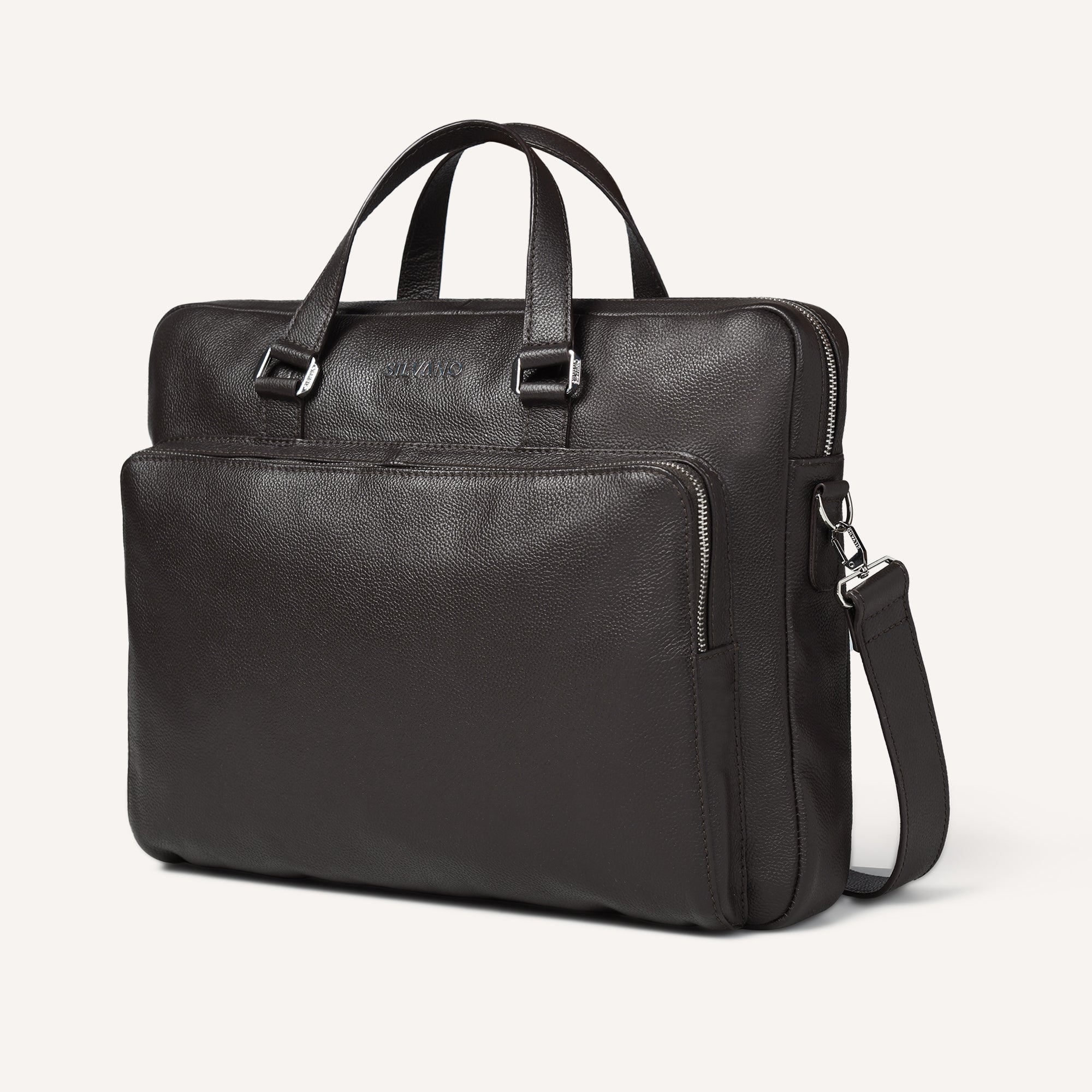 MODENA LAPTOP BAG FOR MEN – DARK BROWN