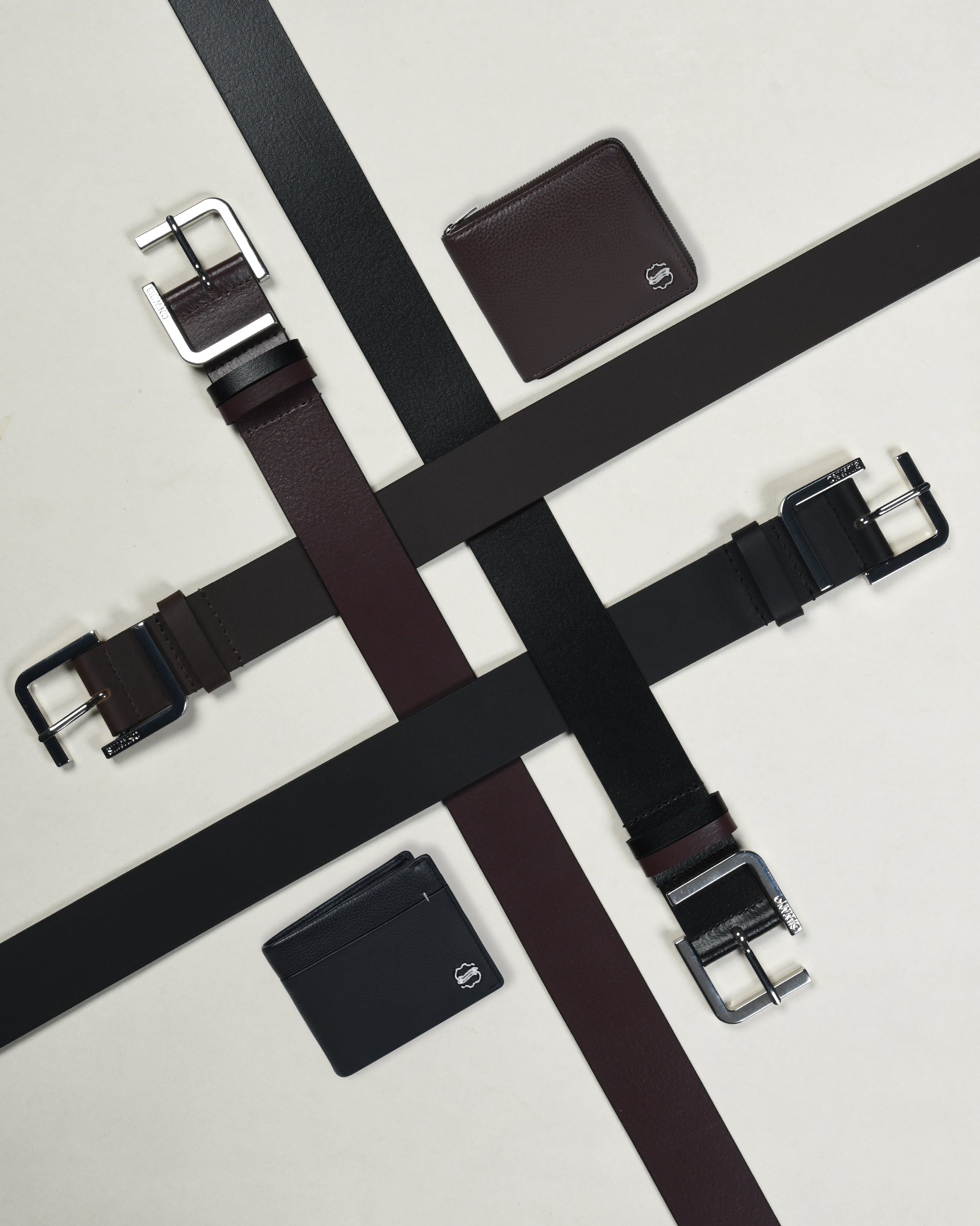 THE URBAN LINEA Belt FOR MEN – FRENCH ROAST