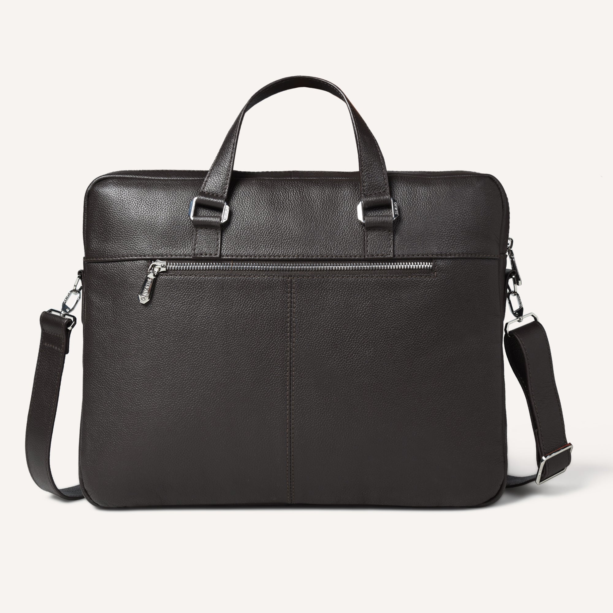 MODENA LAPTOP BAG FOR MEN – DARK BROWN