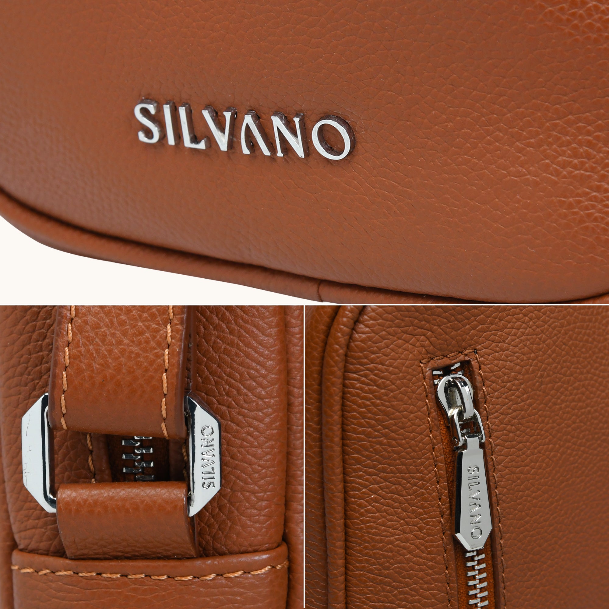 VERTITECH SLING BAG FOR MEN - TAN