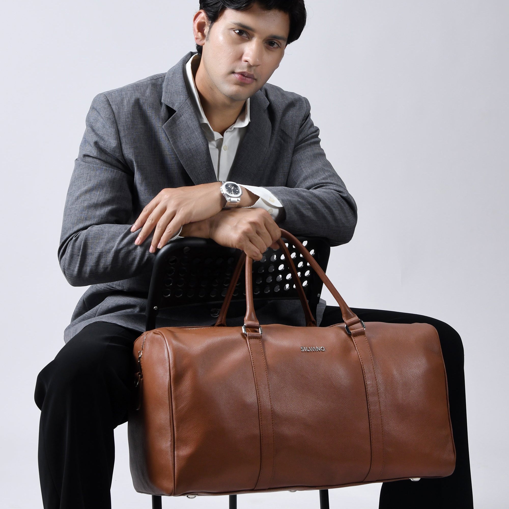 VAYAGER BARREL DUFFLE - TAN