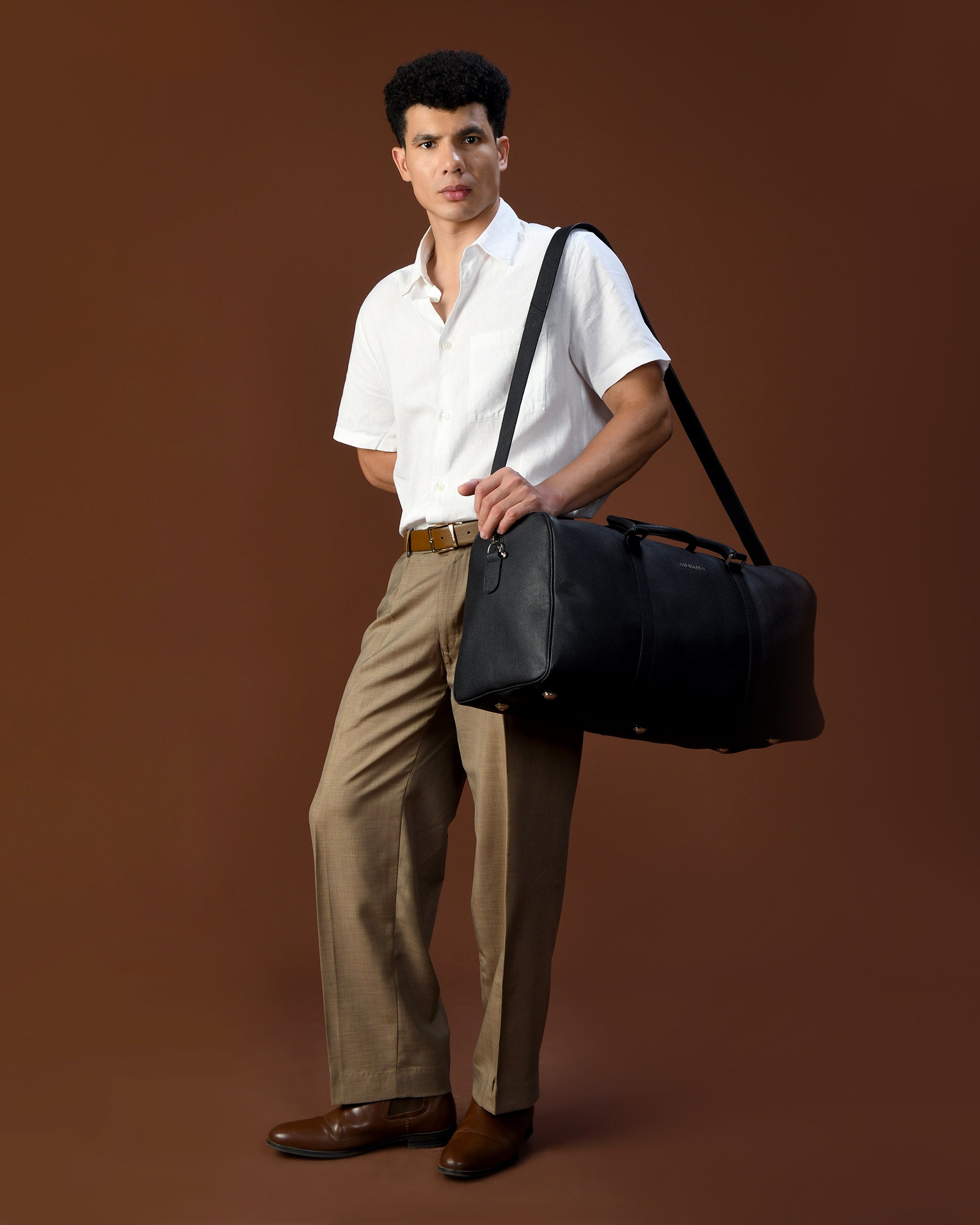 VAYAGER BARREL DUFFLE - BLACK