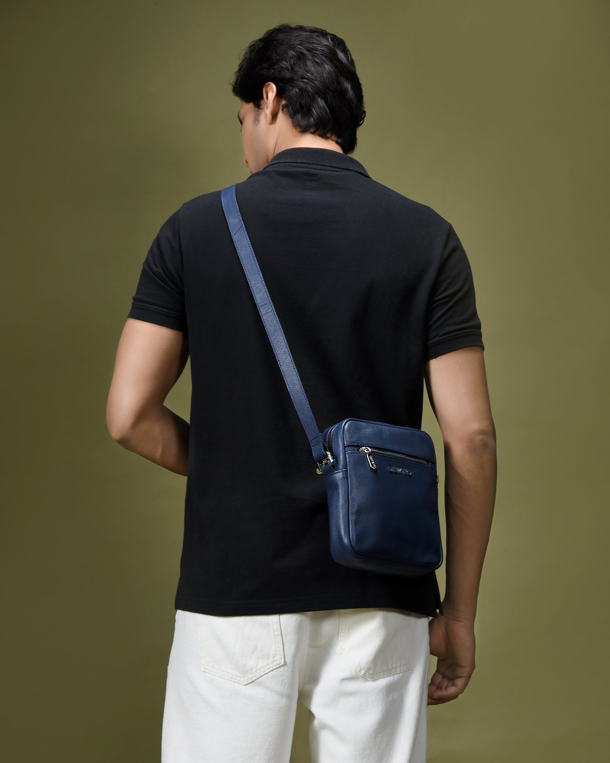 VERTITECH SLING BAG FOR MEN - Navy Blue