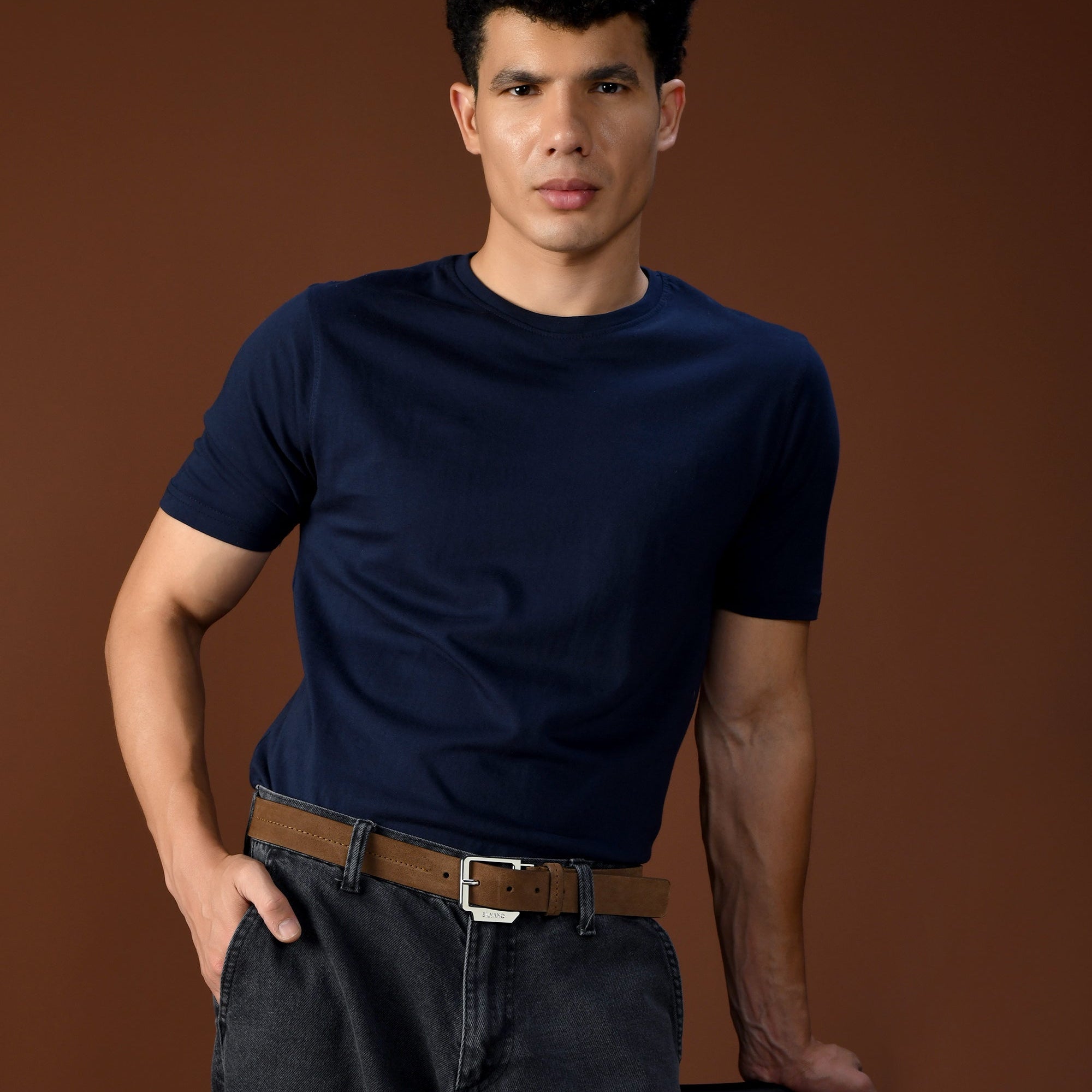 THE TRAILMAN Belt FOR MEN – BRONZE BROWN