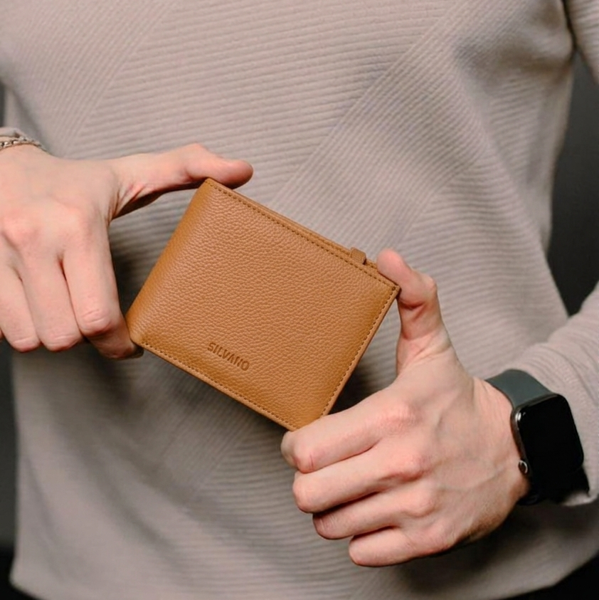 BARBANO WALLET FOR MEN – TAN