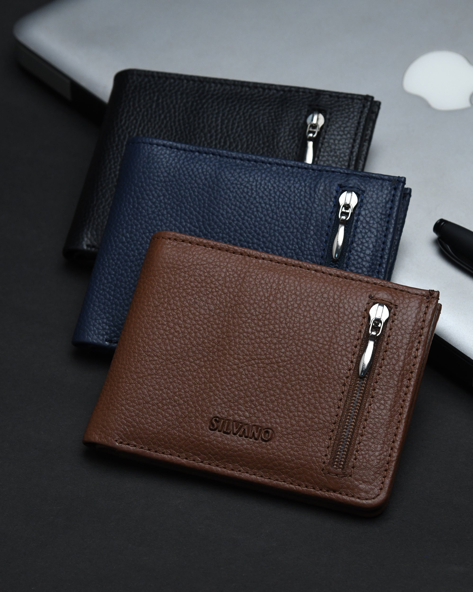 VALTORE WALLET FOR MEN – NAVY BLUE