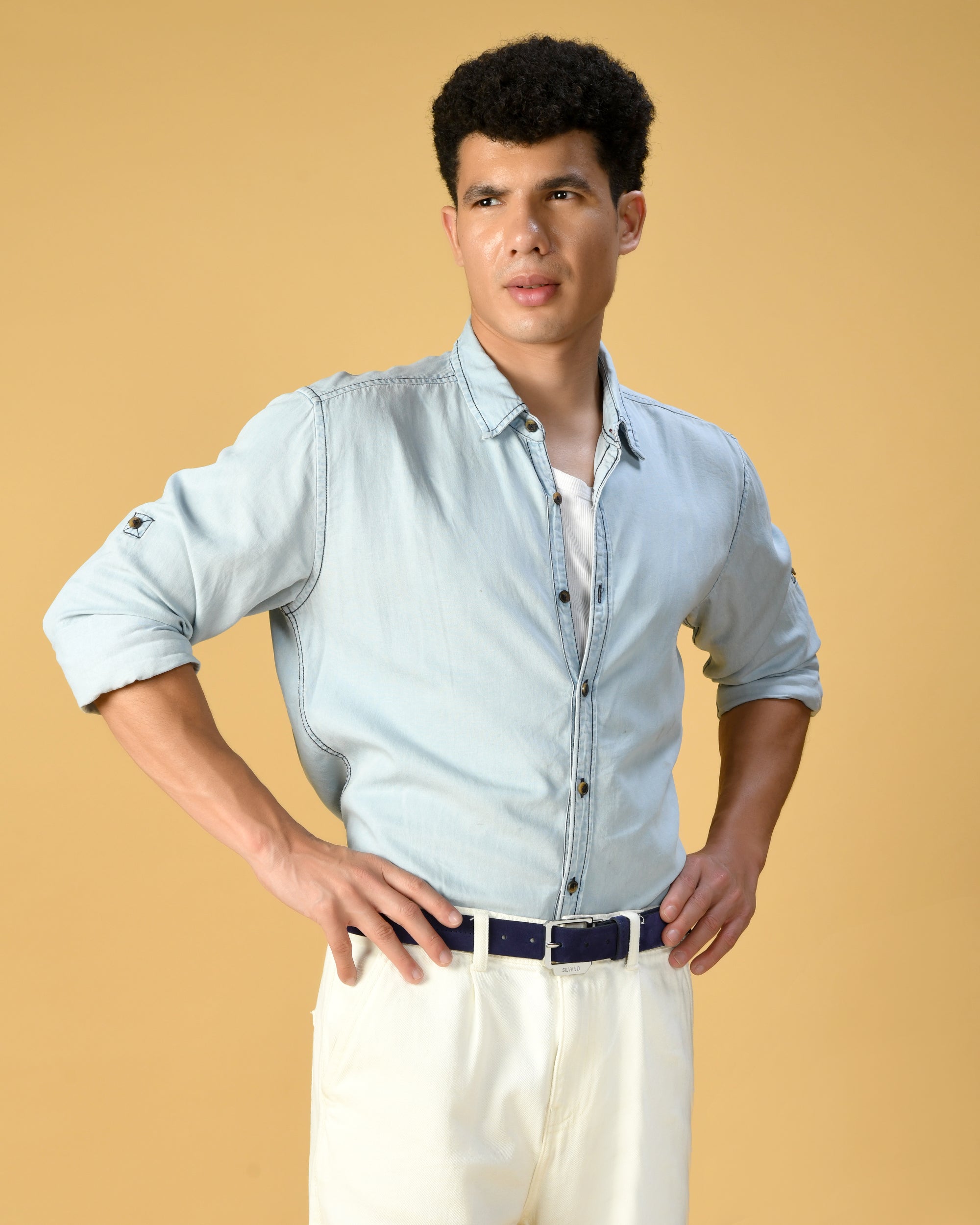 THE TRAILMAN Belt FOR MEN – BLUE DEPTHS