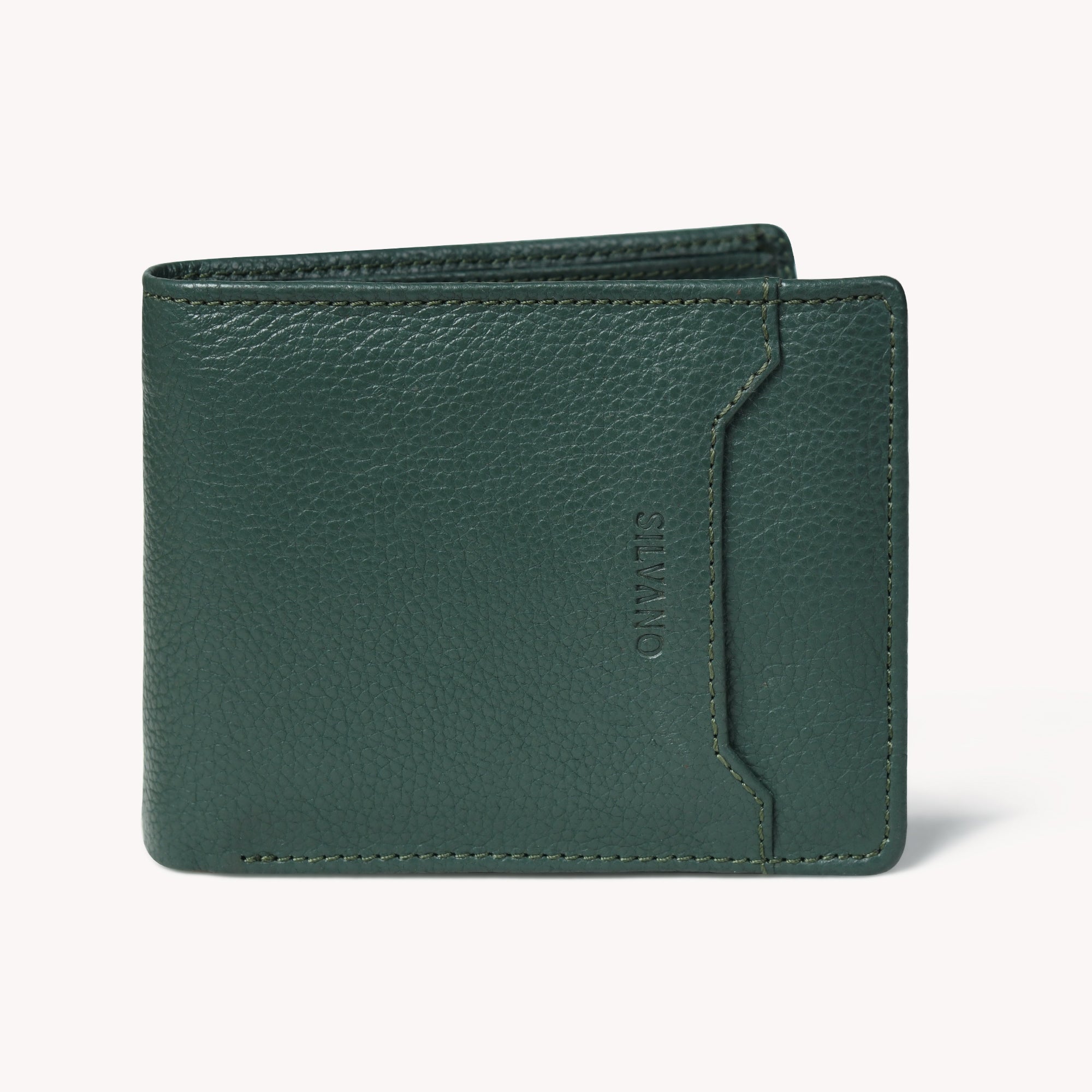 THE HEMINGWAY WALLET FOR MEN – OLIVE/BLACK