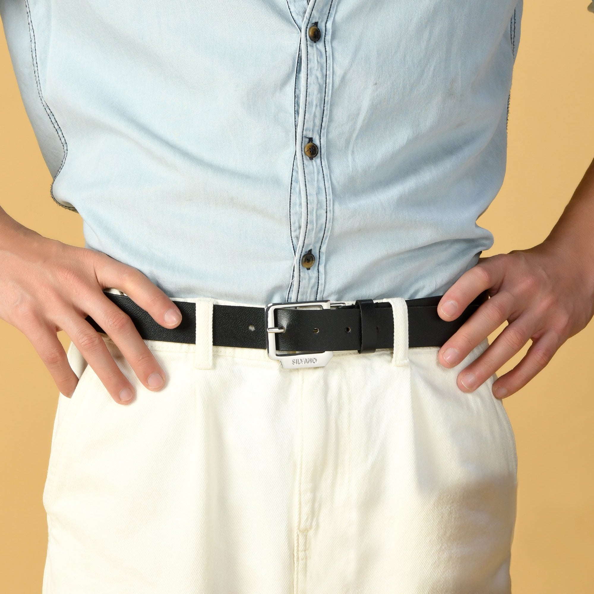 VERTEX Belt FOR MEN – BLACK