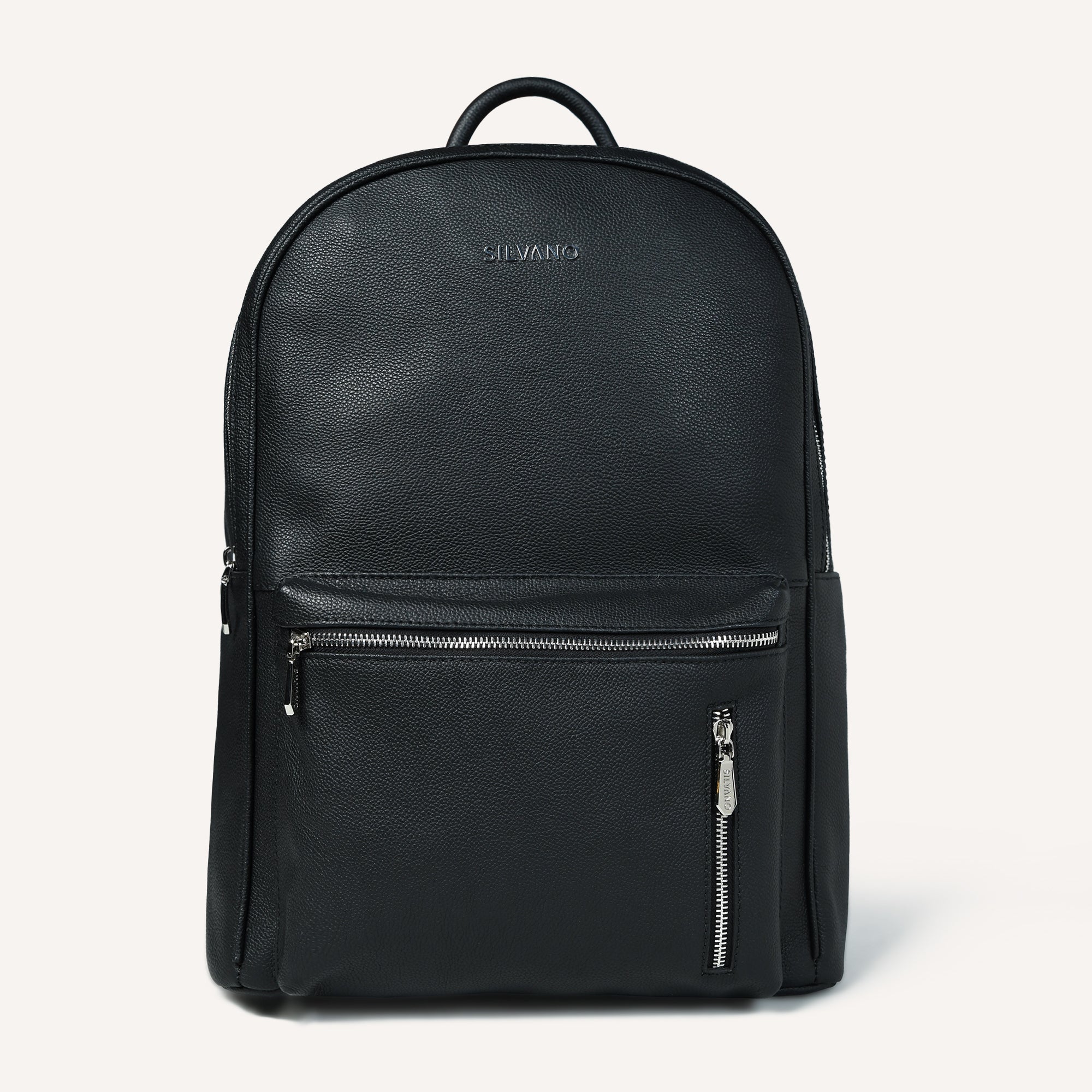 Alto Leather Backpack for Men – Black