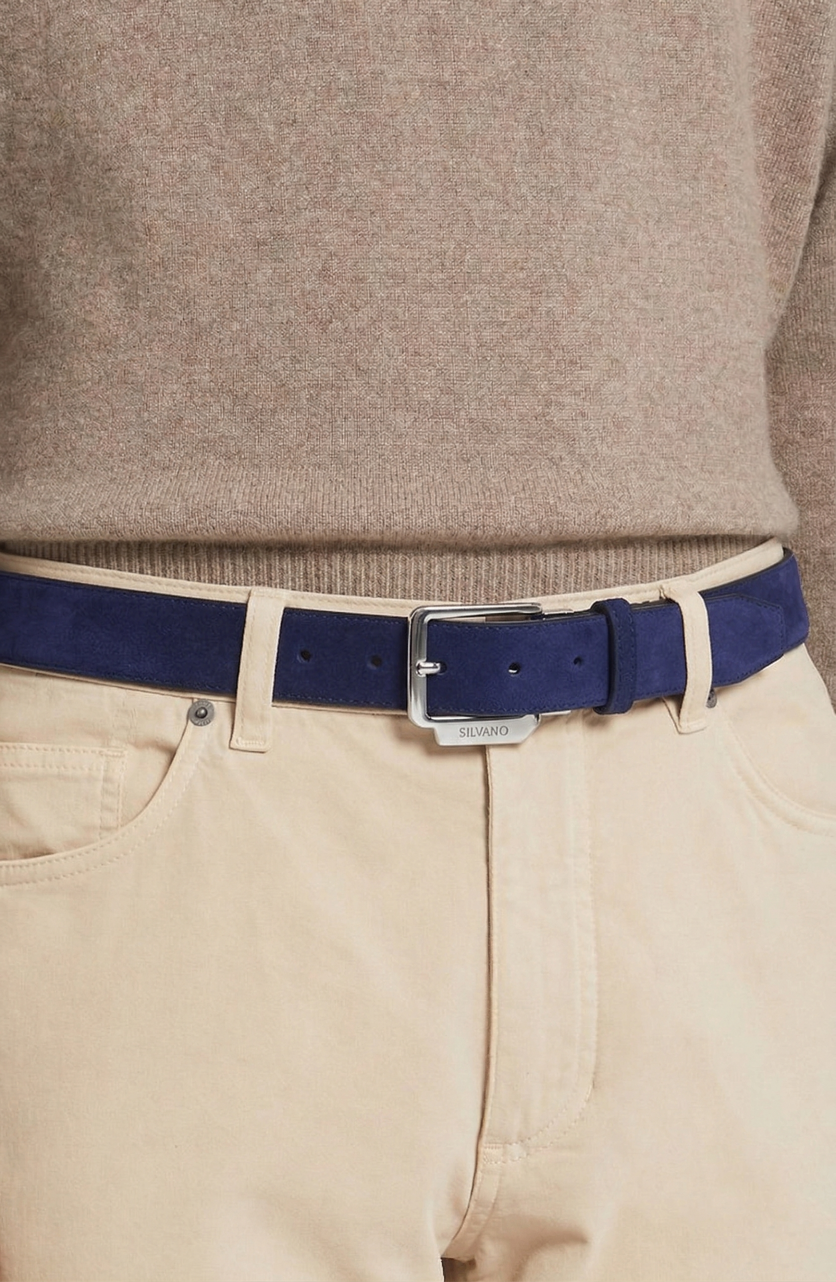 THE HUDSON Belt FOR MEN – BLUE DEPTHS