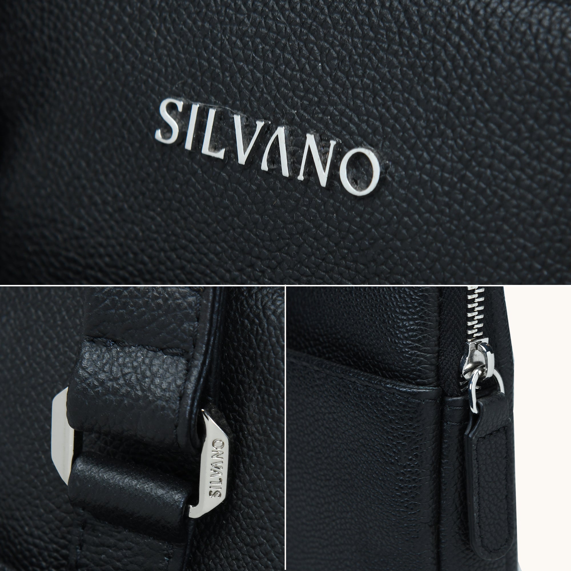 Alto Leather Backpack for Men – Black