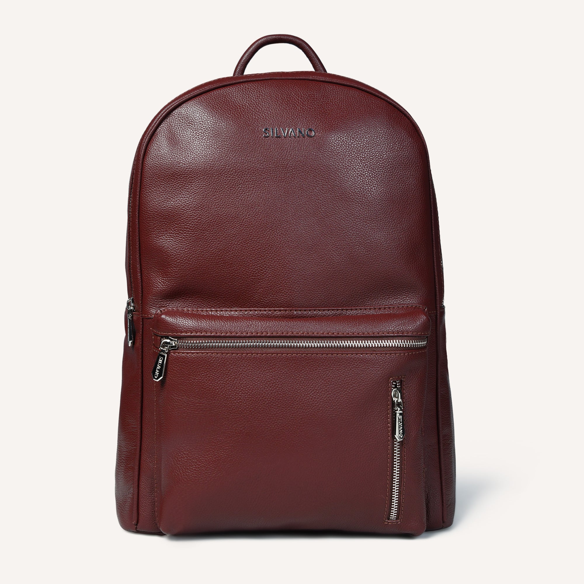 burgandy leather rectangular backpack ALTO FOR MEN – BURGUNDY The adjustable straps provide comfortable carrying Fossil Elina Dark Red Leather