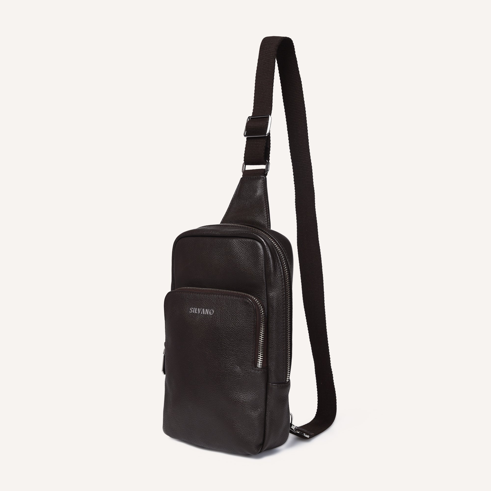 RIDER PACK CROSSBODY BAG - BROWN