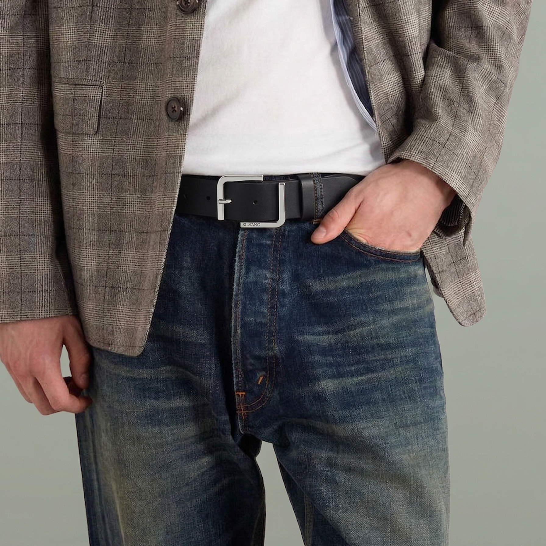 VINTAGE RIDER Belt FOR MEN – CAVIAR