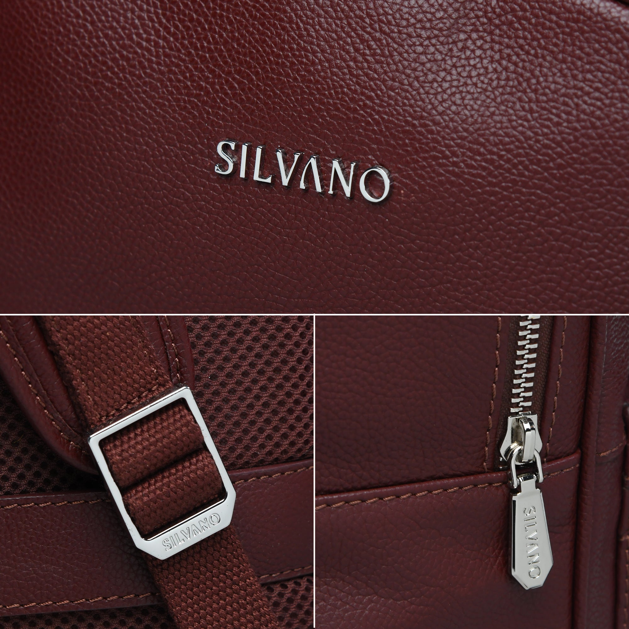 ALTO BACKPACK FOR MEN – BURGUNDY