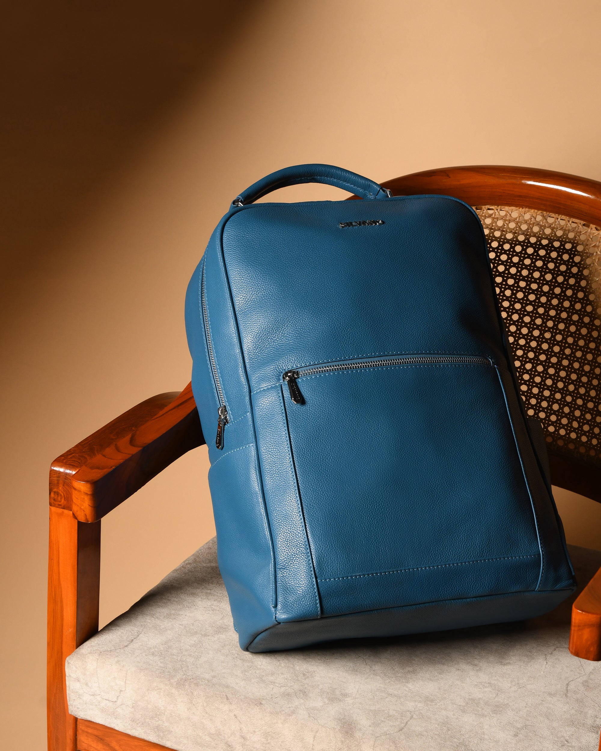 CORE LAPTOP BACKPACK FOR MEN- LYONS BLUE