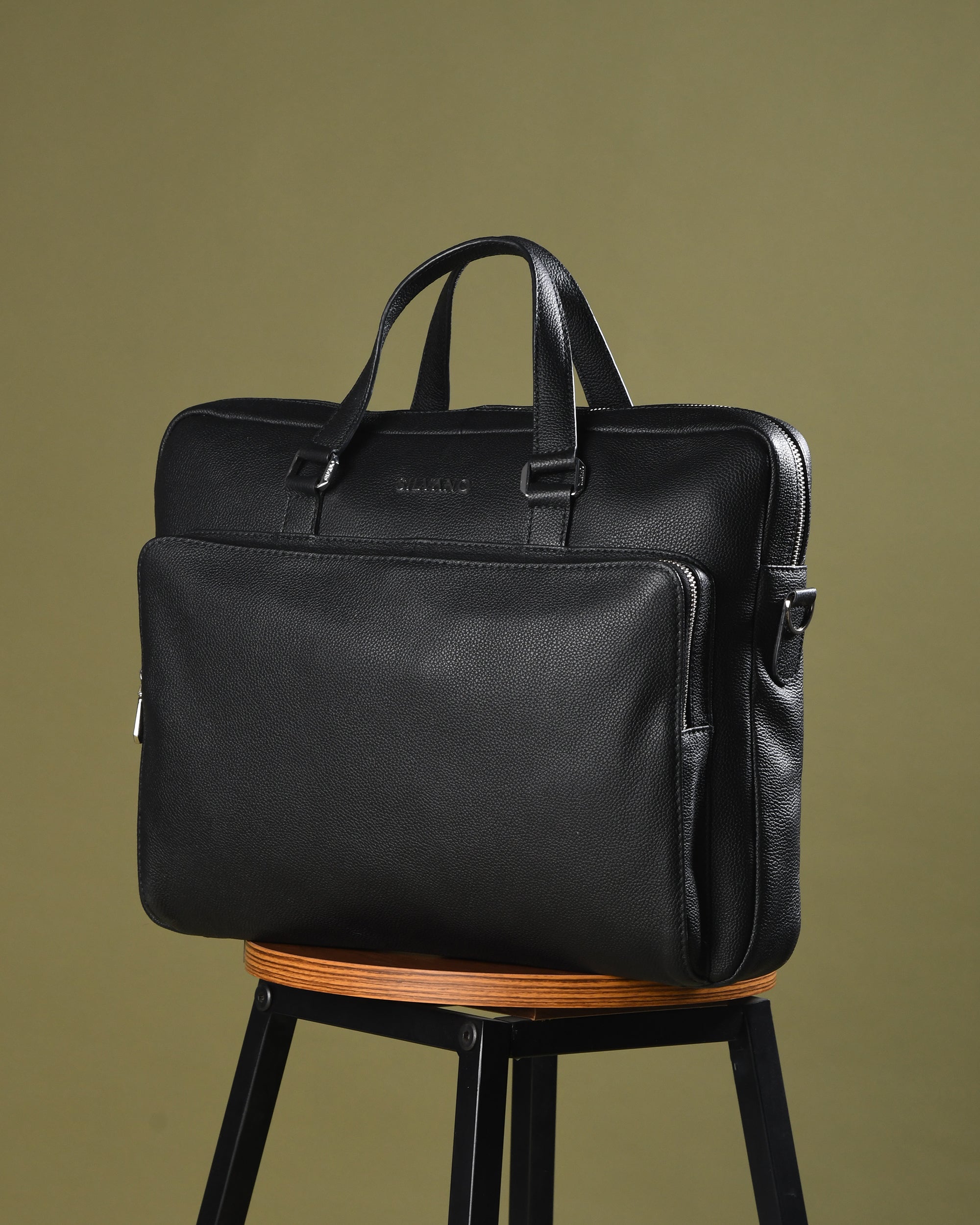 MODENA LAPTOP BAG FOR MEN - BLACK