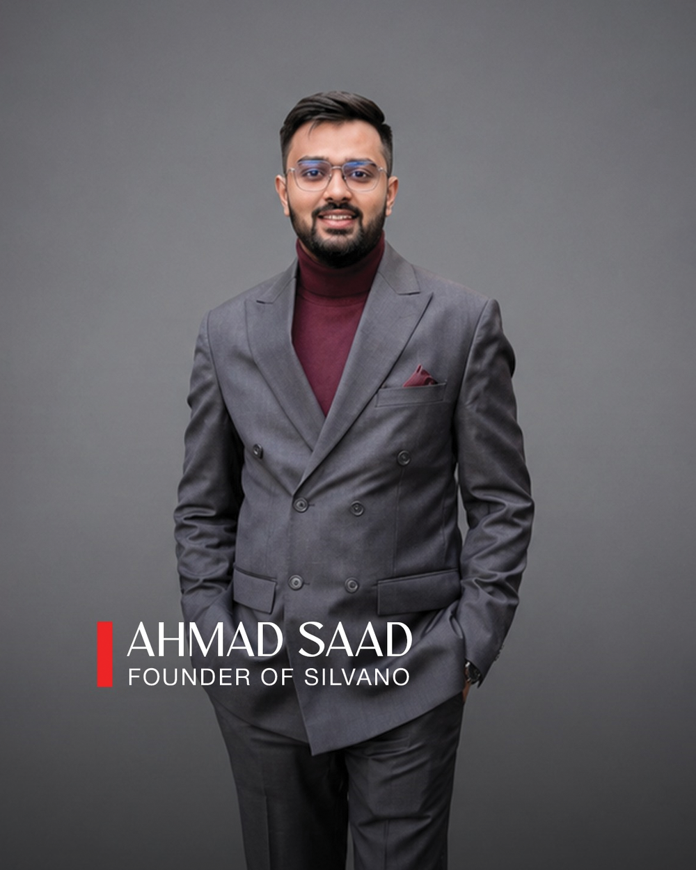Ahmad Saad, founder of Silvano