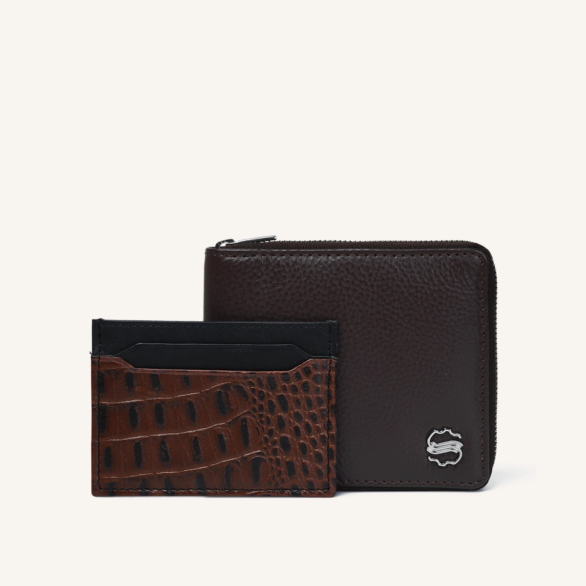 Silvano leather wallets and card holders